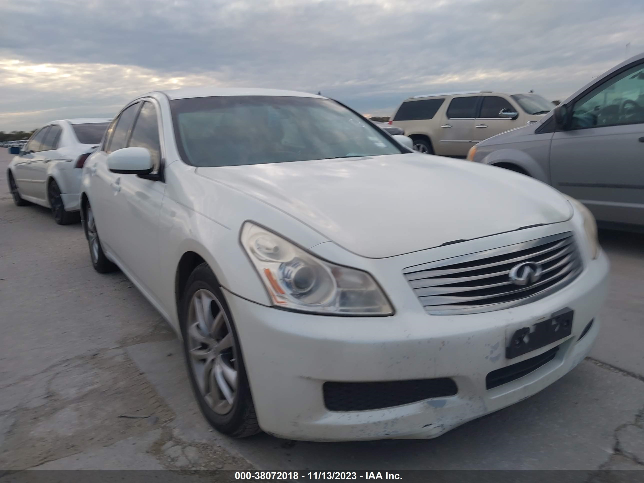 INFINITI G 2008 jnkbv61ex8m205125