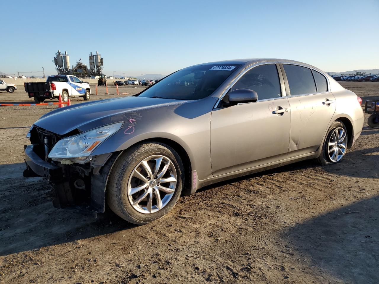 INFINITI G 2008 jnkbv61ex8m218800