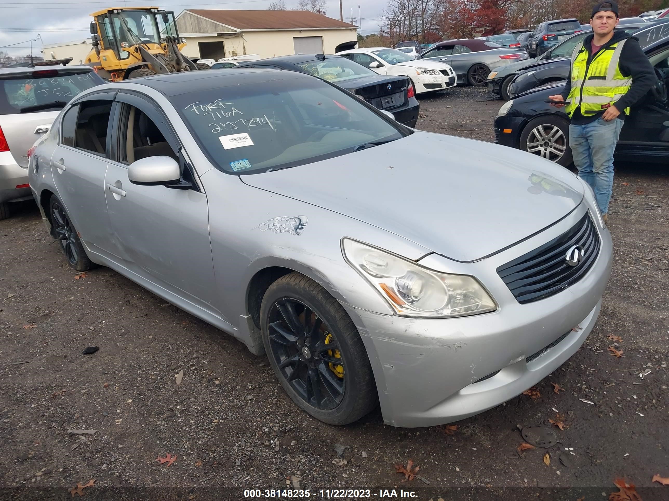 INFINITI NULL 2008 jnkbv61f18m258398