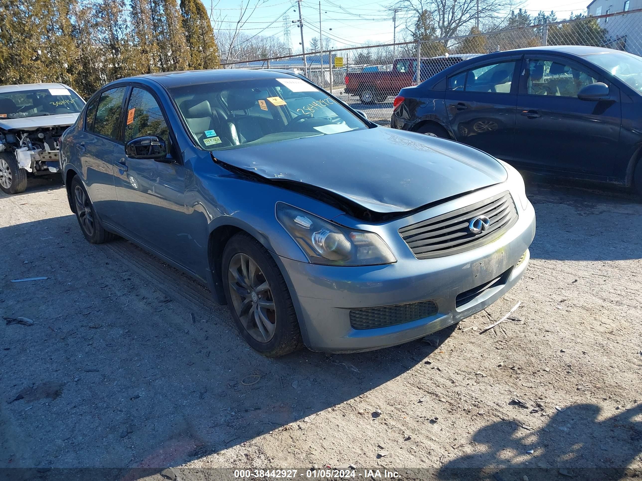 INFINITI G 2008 jnkbv61f18m263150