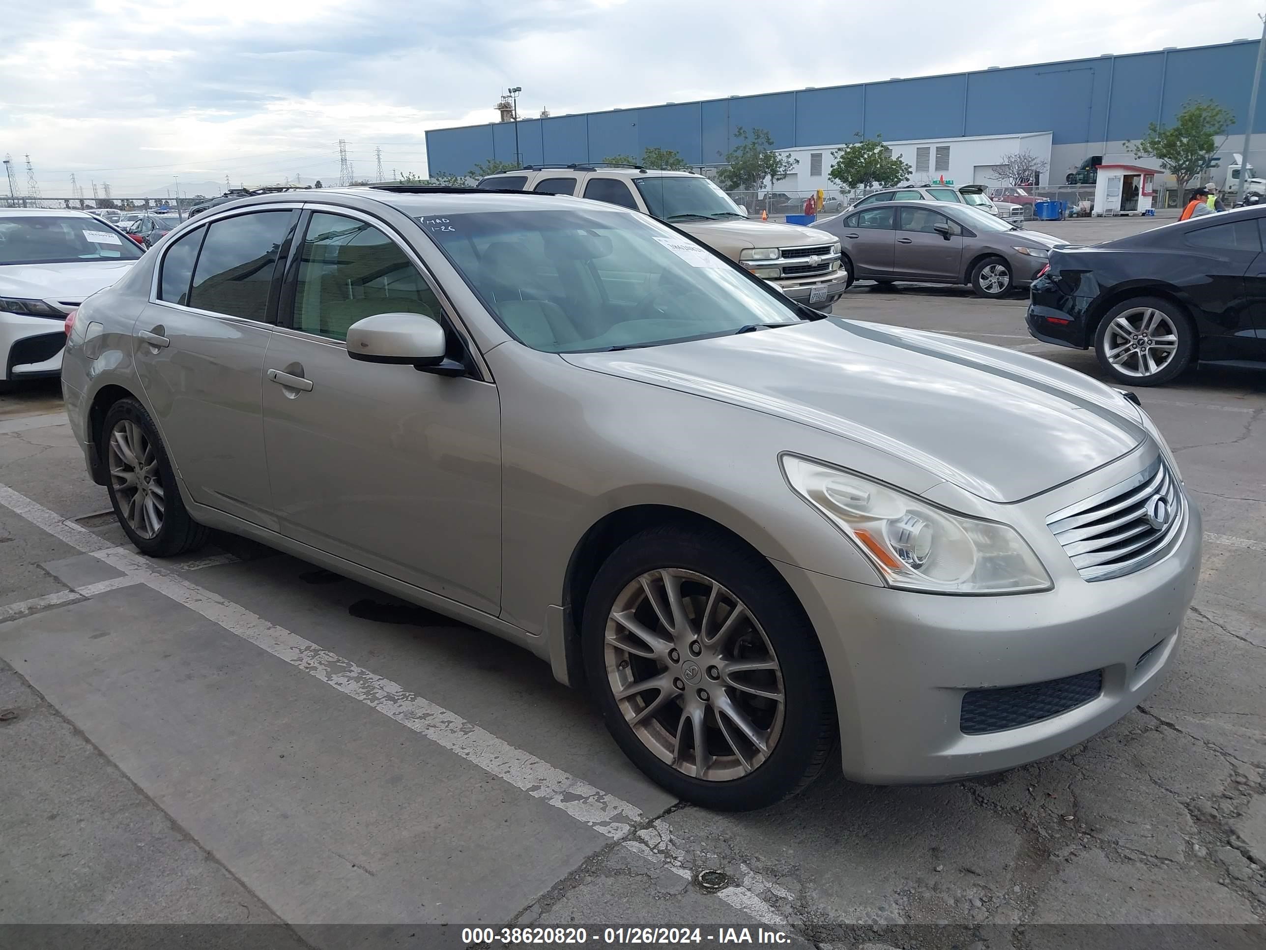 INFINITI G 2008 jnkbv61f18m267957