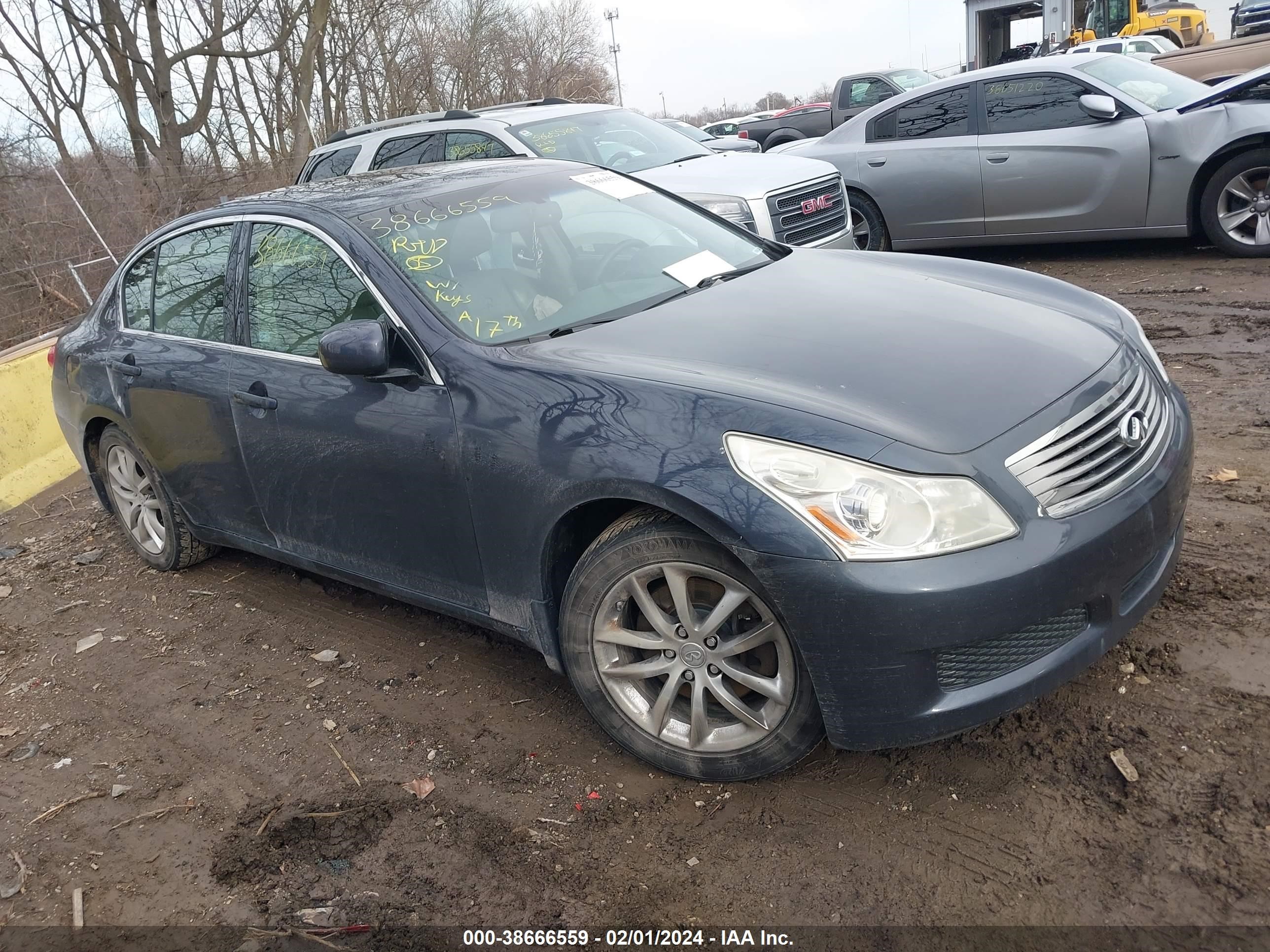 INFINITI G 2007 jnkbv61f27m802275