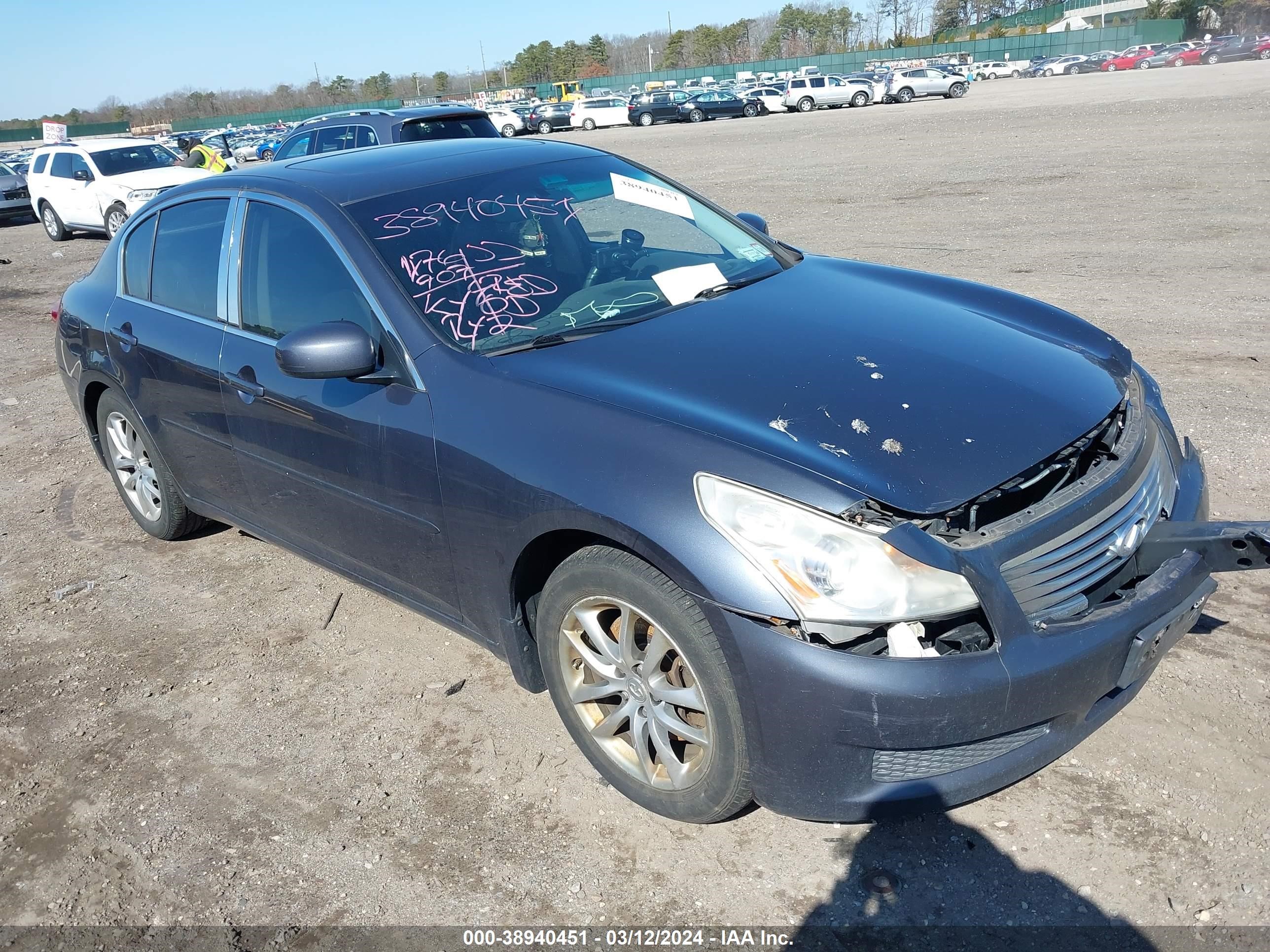 INFINITI NULL 2007 jnkbv61f27m816158