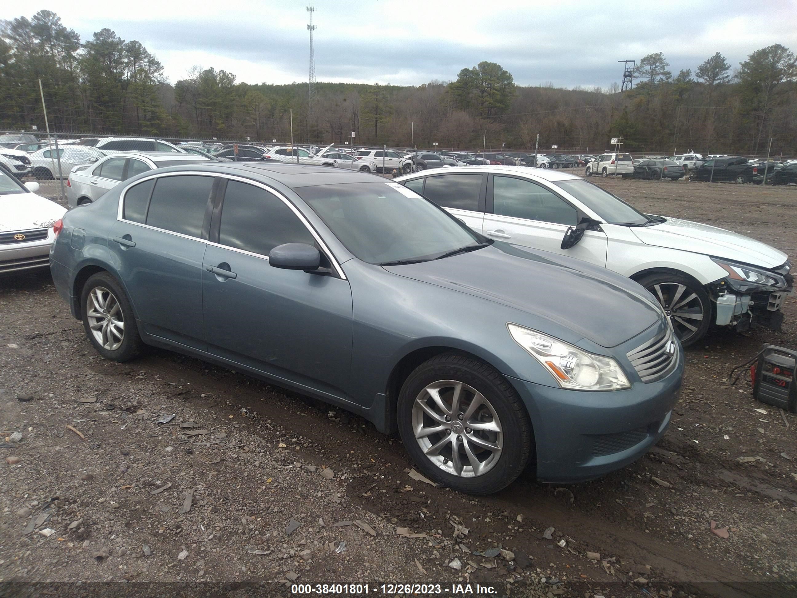 INFINITI G 2008 jnkbv61f28m271581