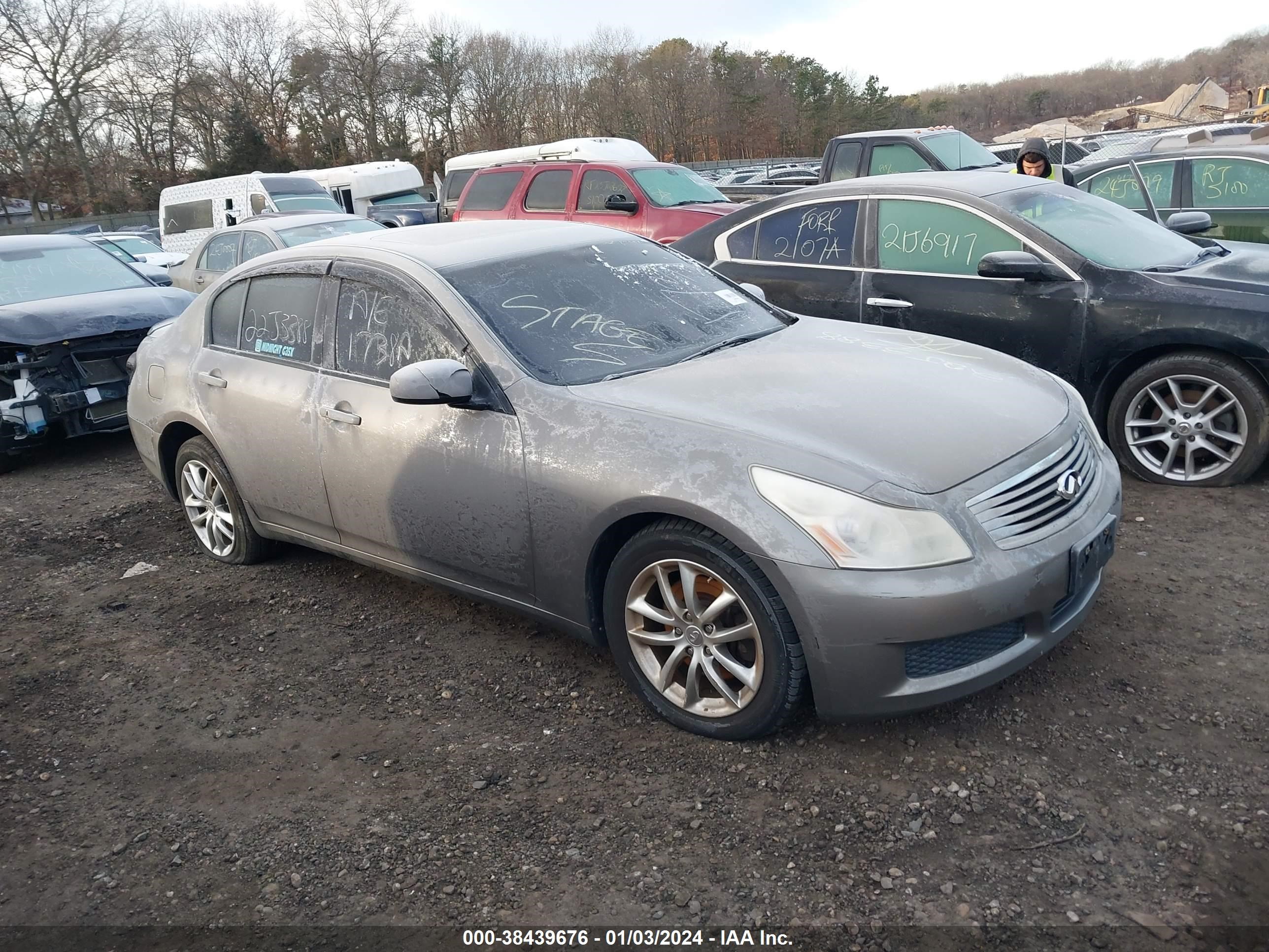 INFINITI G 2008 jnkbv61f28m273184