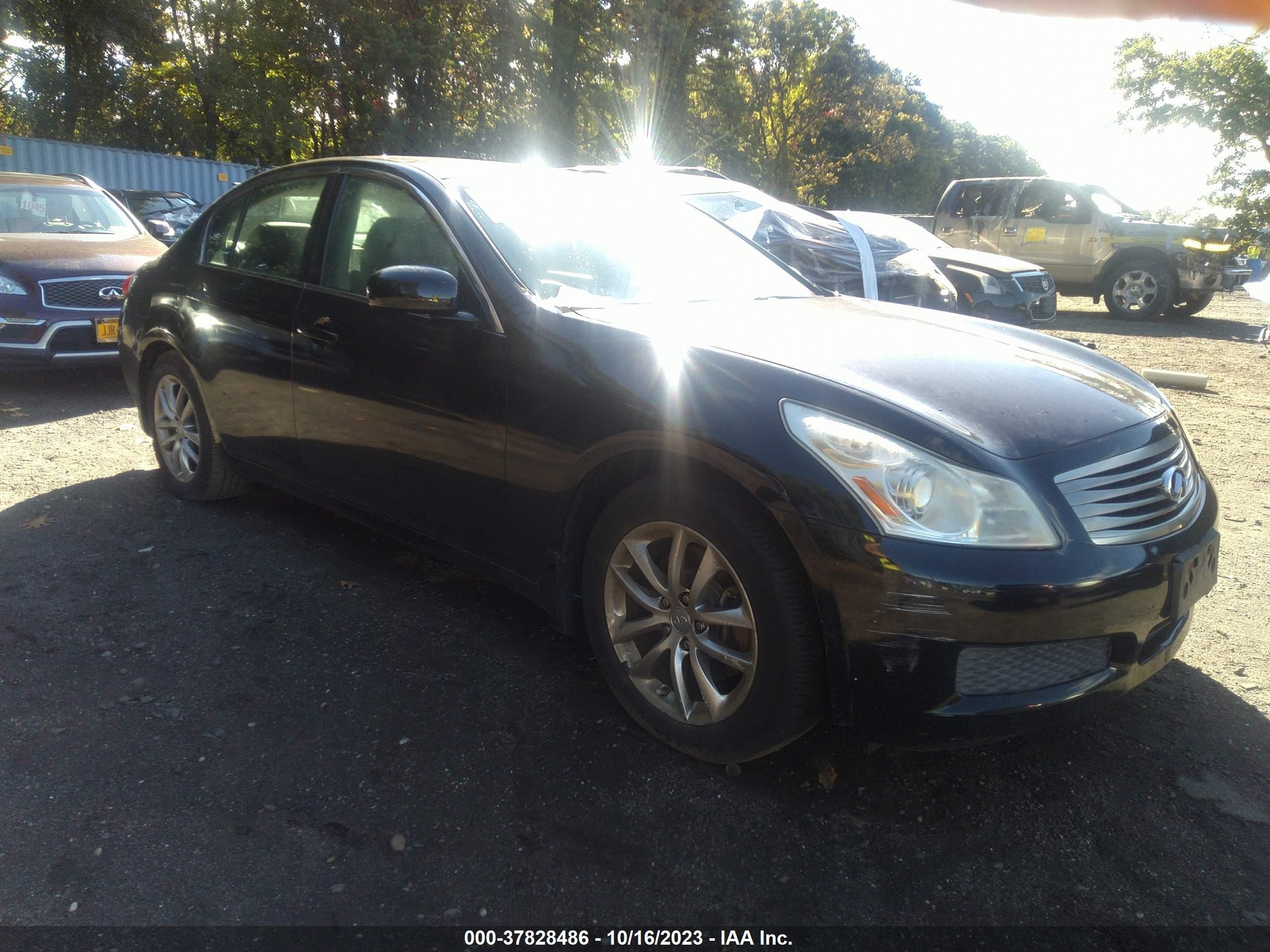 INFINITI G 2007 jnkbv61f37m804519