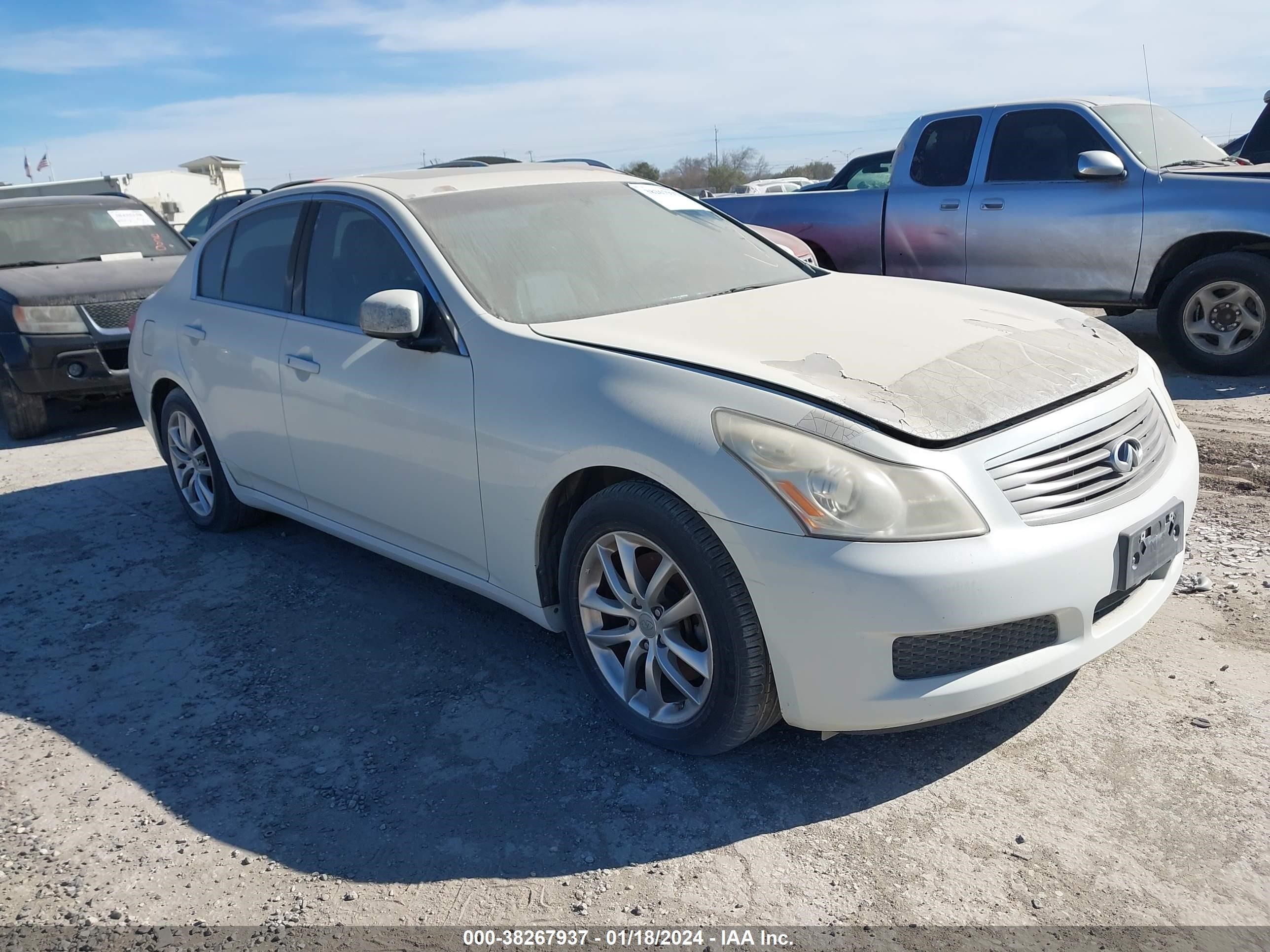 INFINITI G 2007 jnkbv61f37m807145