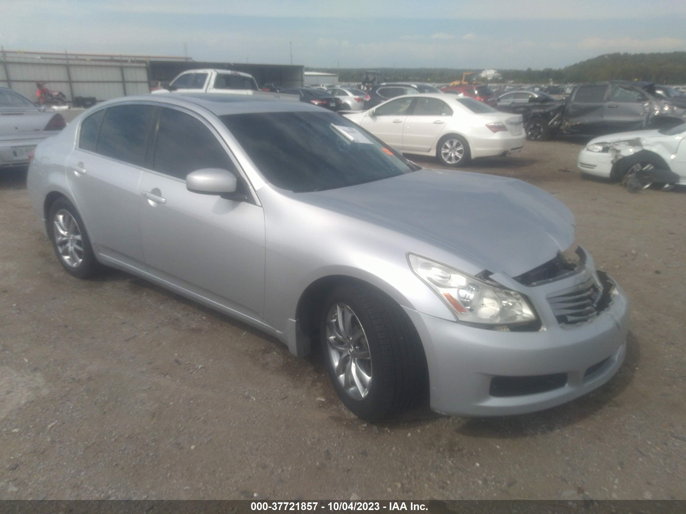 INFINITI G 2008 jnkbv61f38m250688