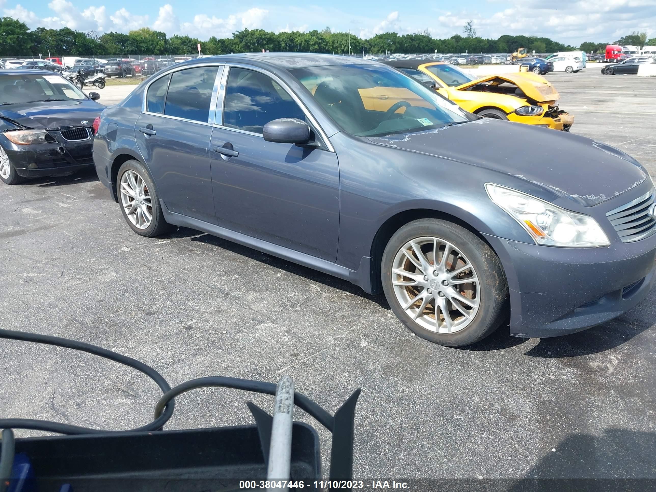 INFINITI G 2008 jnkbv61f38m262971