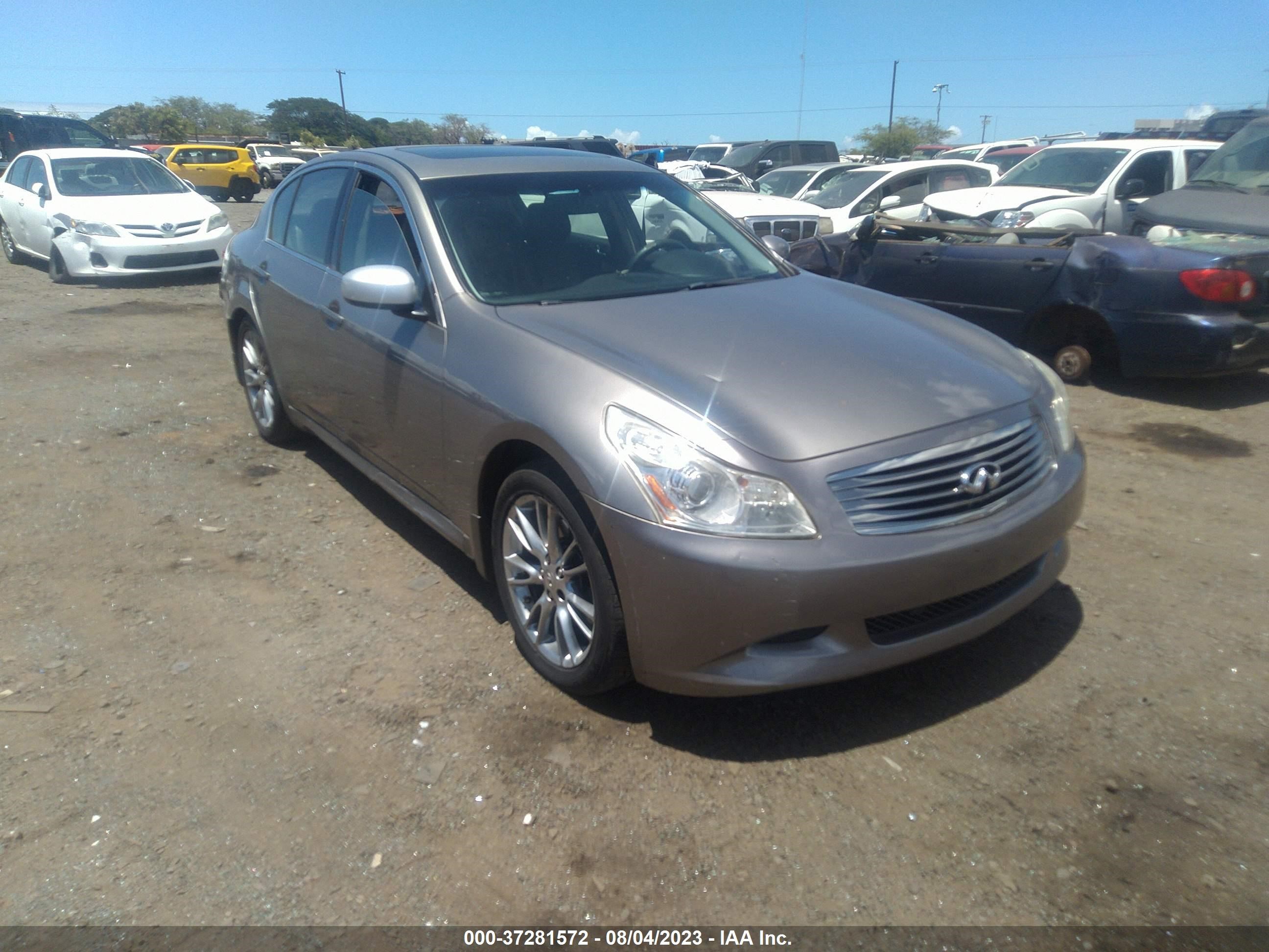 INFINITI G 2008 jnkbv61f38m268706