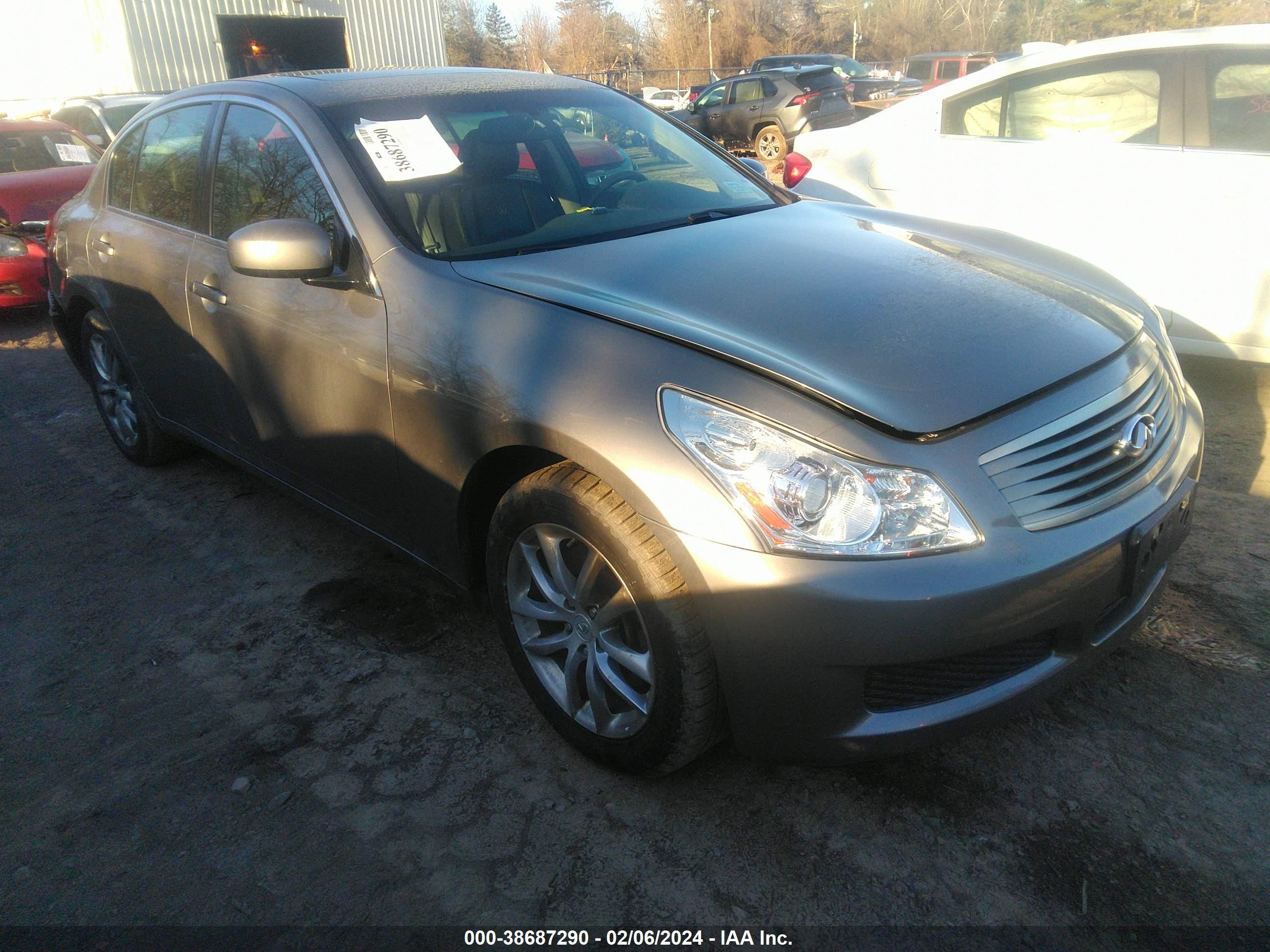 INFINITI G 2007 jnkbv61f47m801113