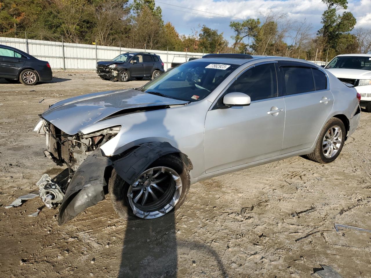 INFINITI G 2007 jnkbv61f47m815495