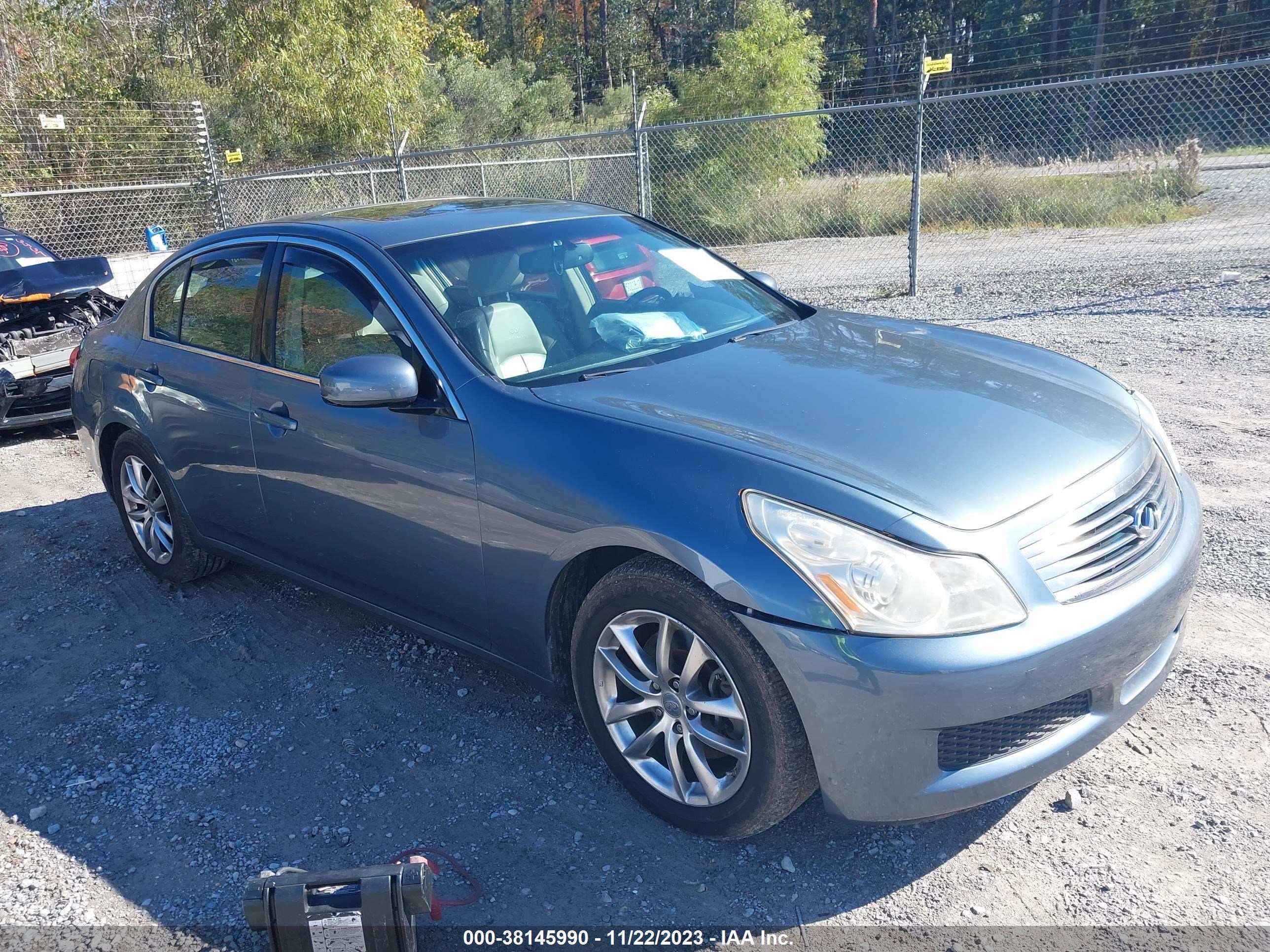 INFINITI G 2008 jnkbv61f48m253020