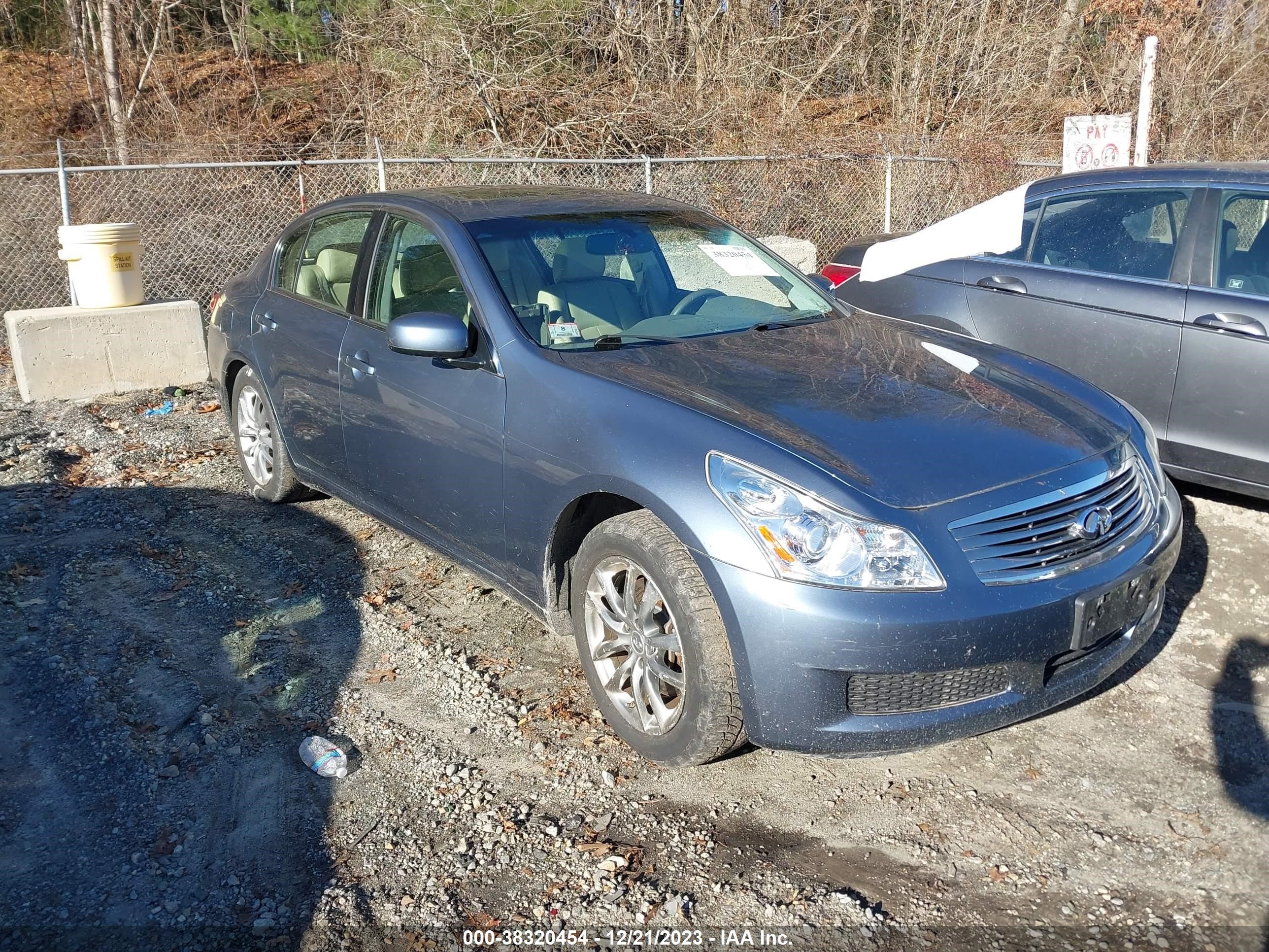 INFINITI G 2007 jnkbv61f57m804716