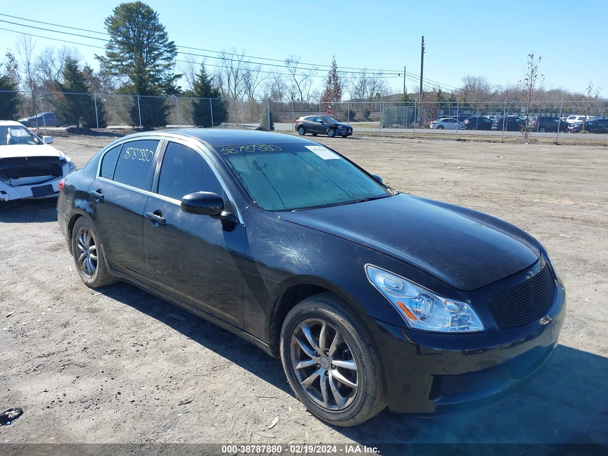 INFINITI G 2007 jnkbv61f57m808183