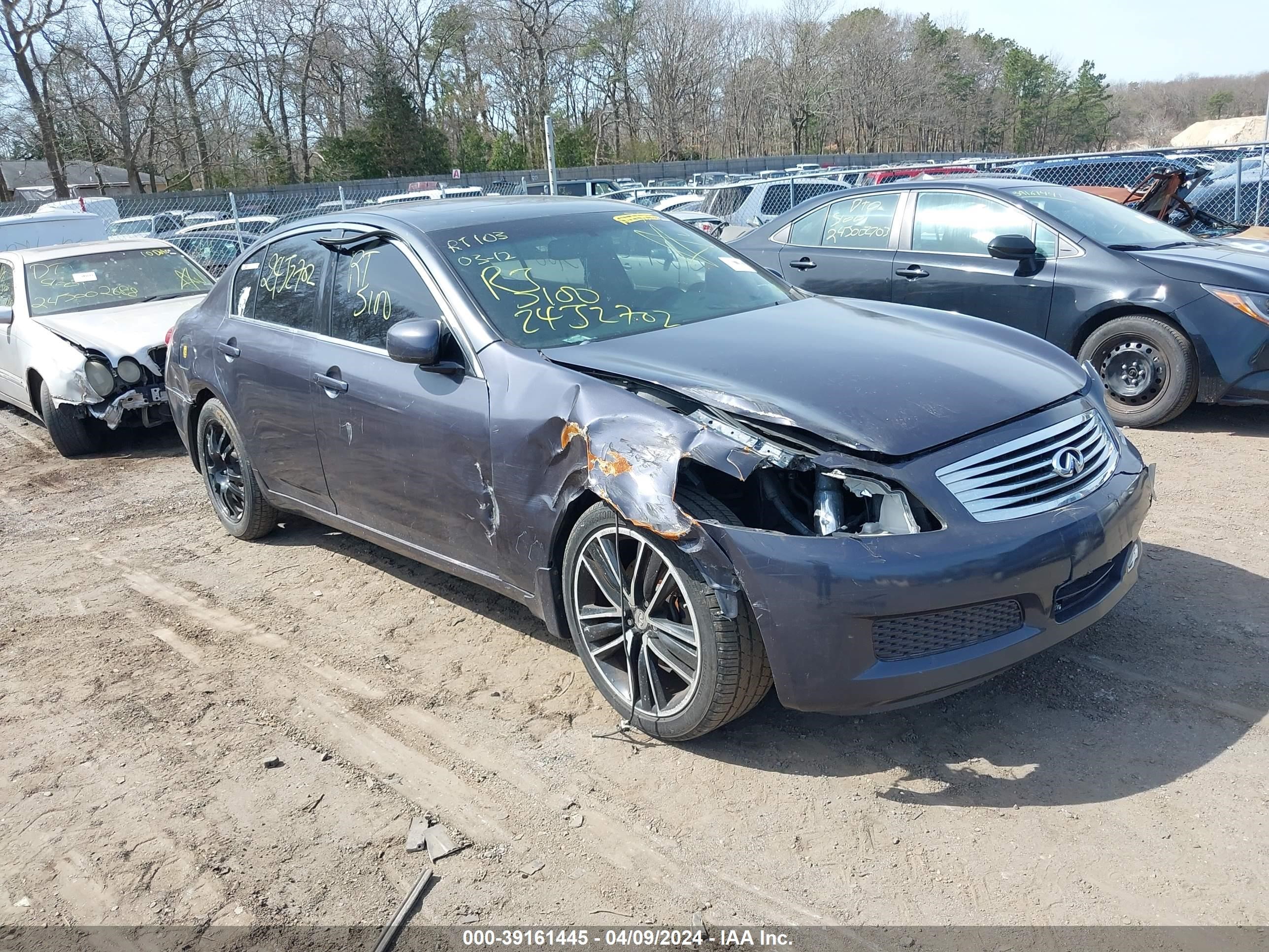 INFINITI NULL 2008 jnkbv61f58m254547