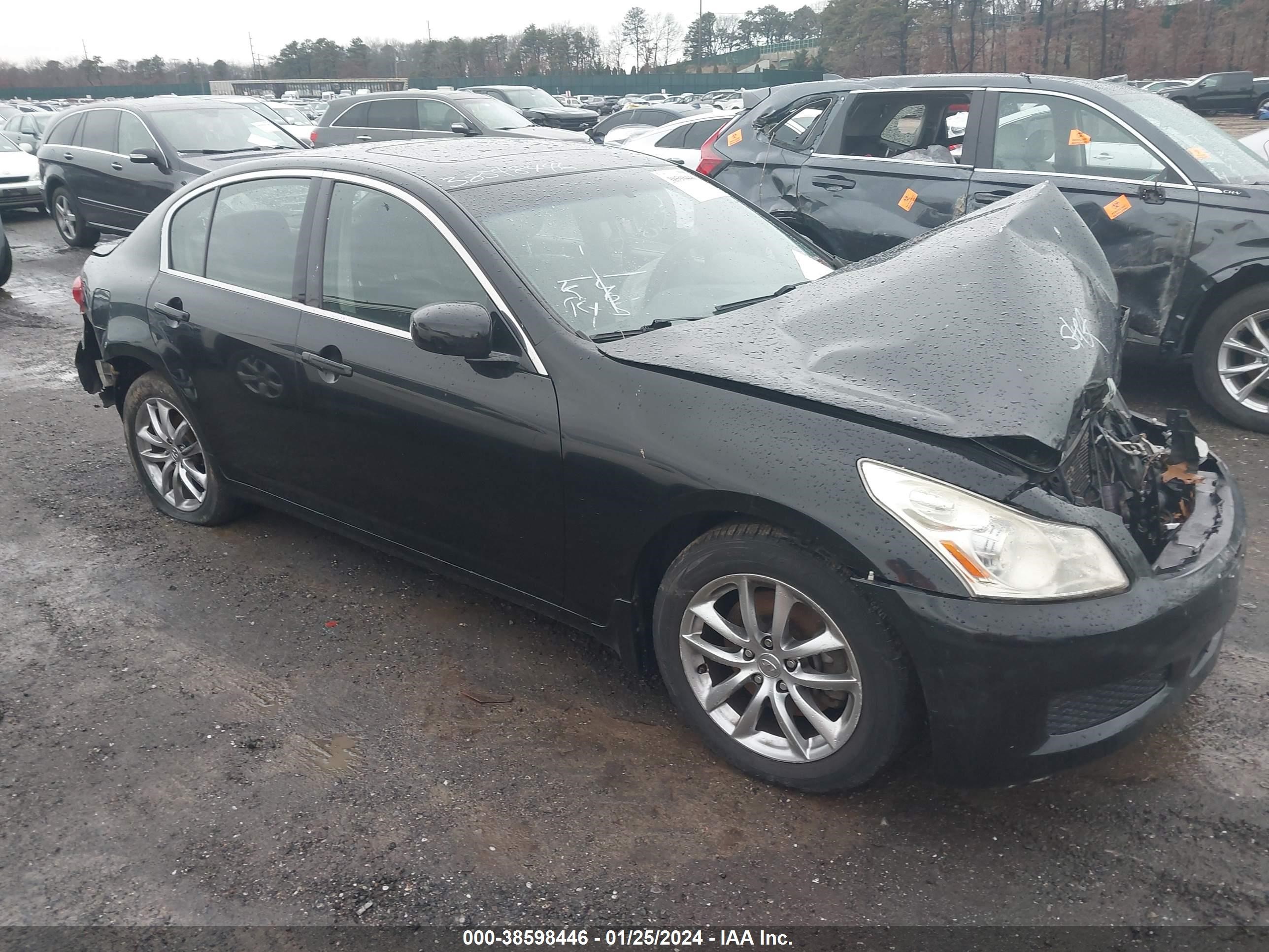 INFINITI G 2008 jnkbv61f58m256721