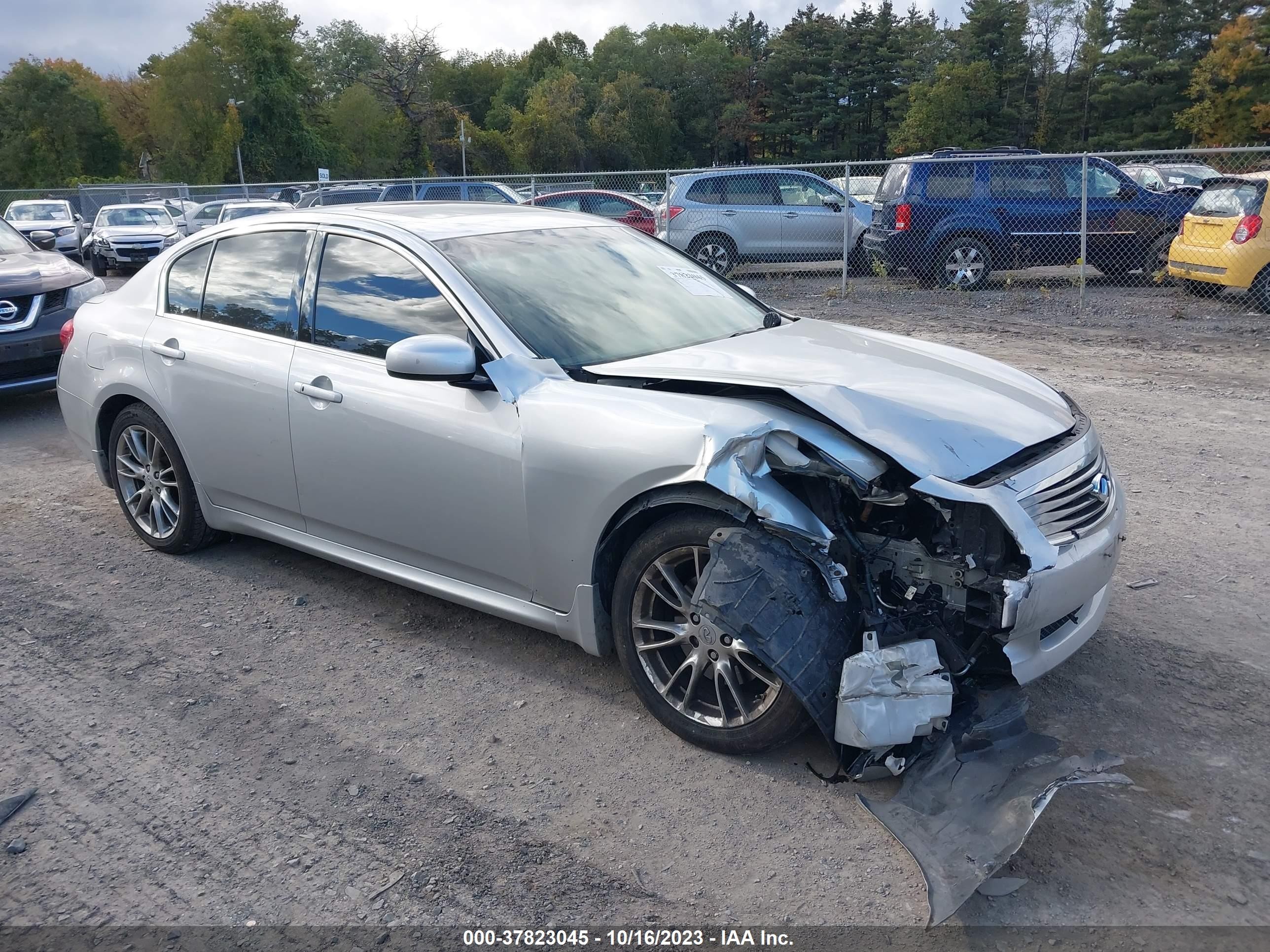 INFINITI G 2008 jnkbv61f58m276628