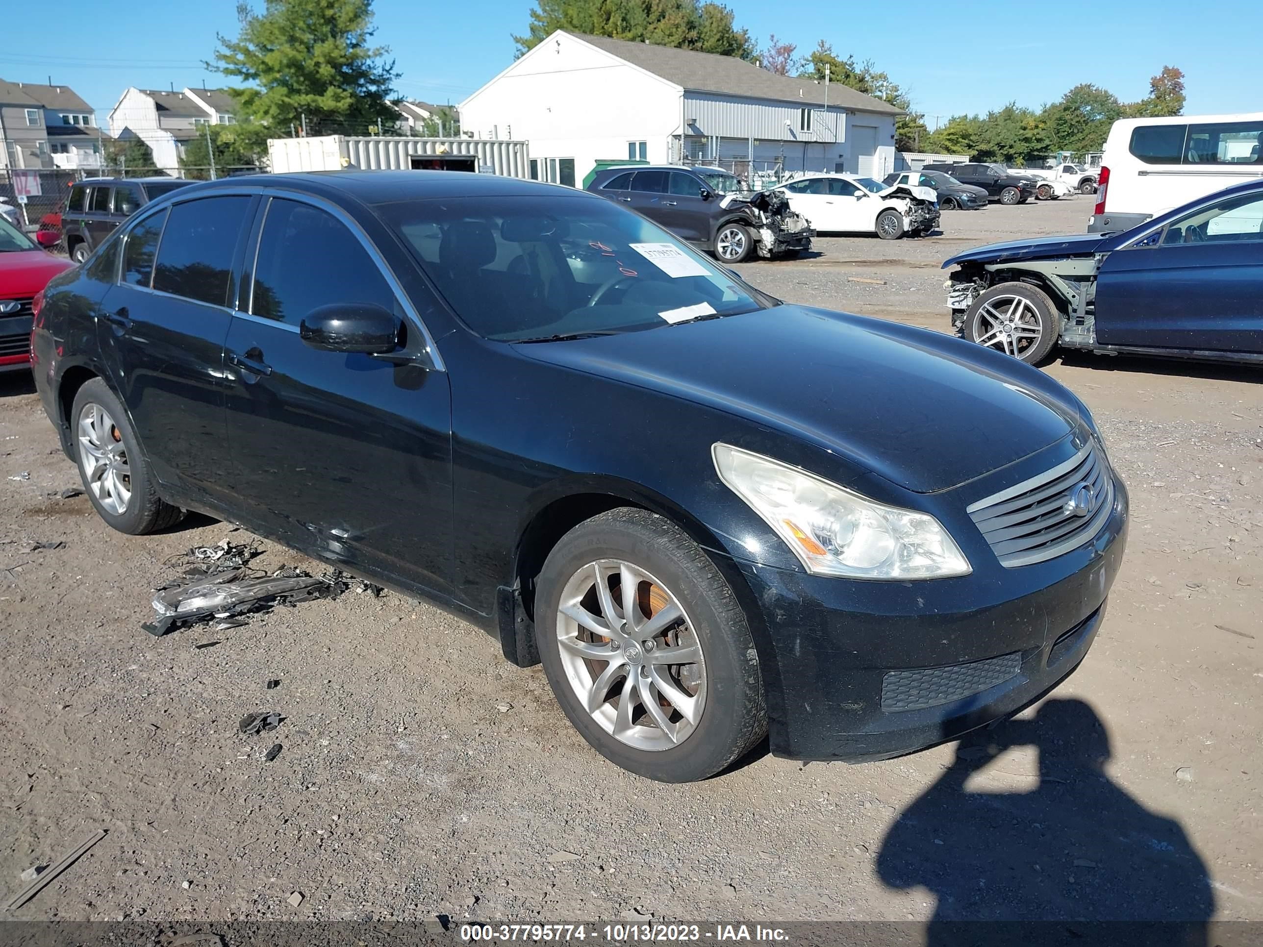 INFINITI G 2007 jnkbv61f67m807706