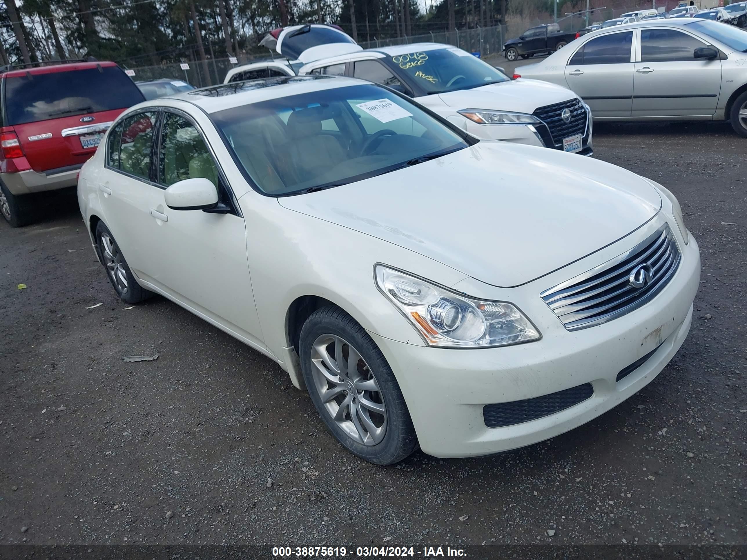 INFINITI NULL 2007 jnkbv61f67m810833