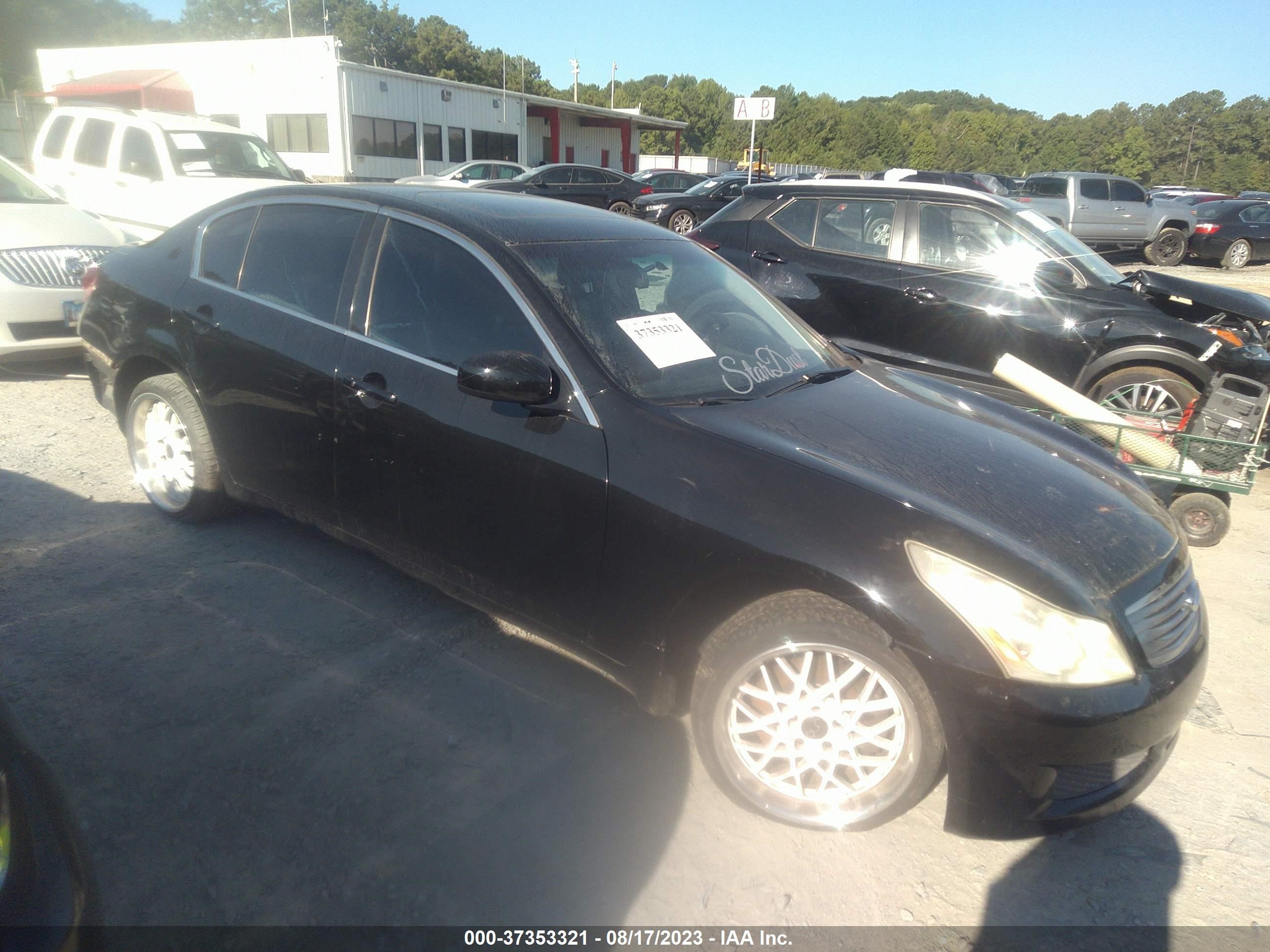 INFINITI G 2007 jnkbv61f67m818222