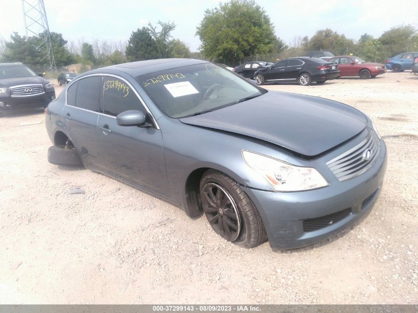 INFINITI G 2007 jnkbv61f67m818852