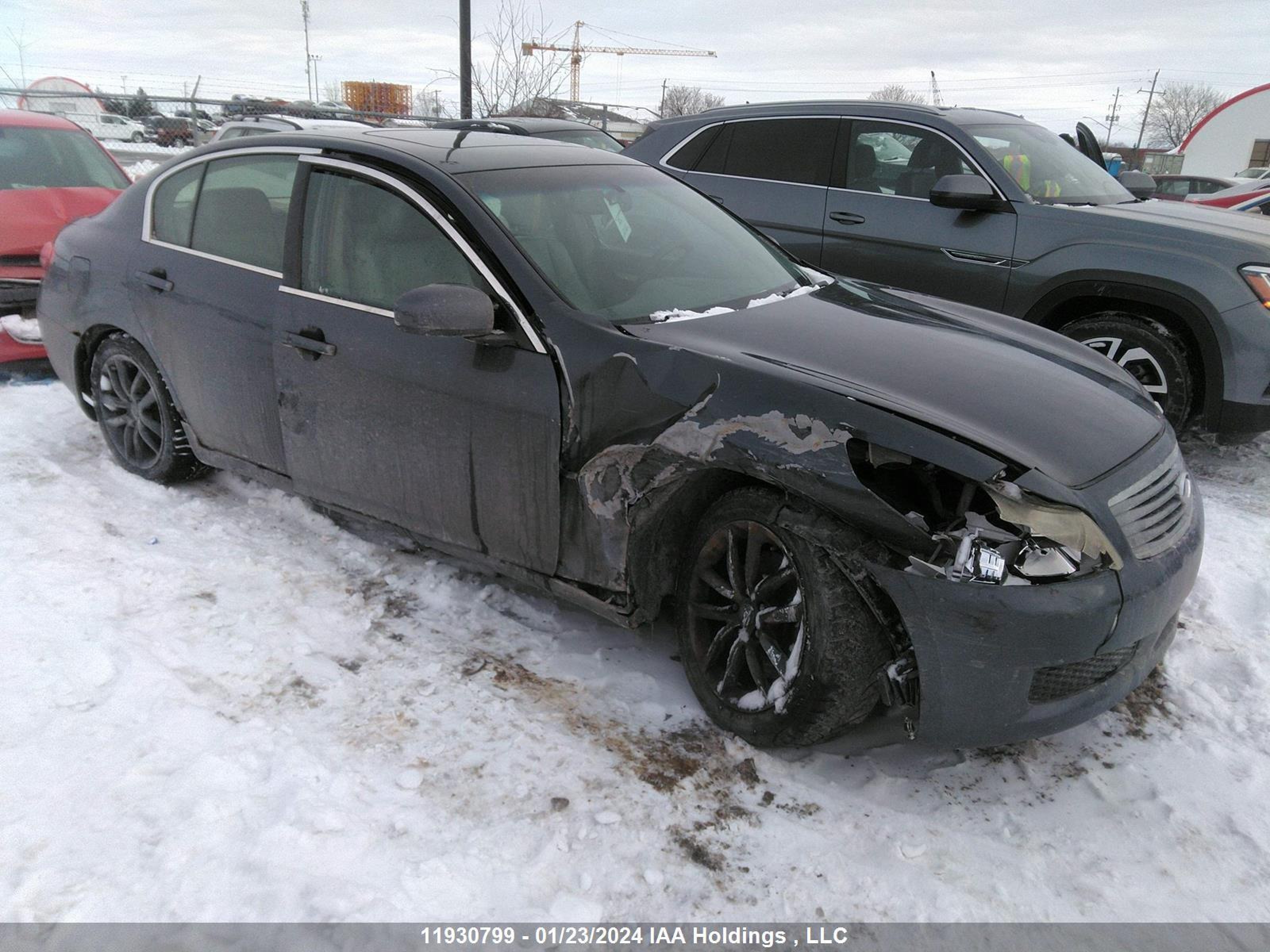 INFINITI G 2008 jnkbv61f68m268893