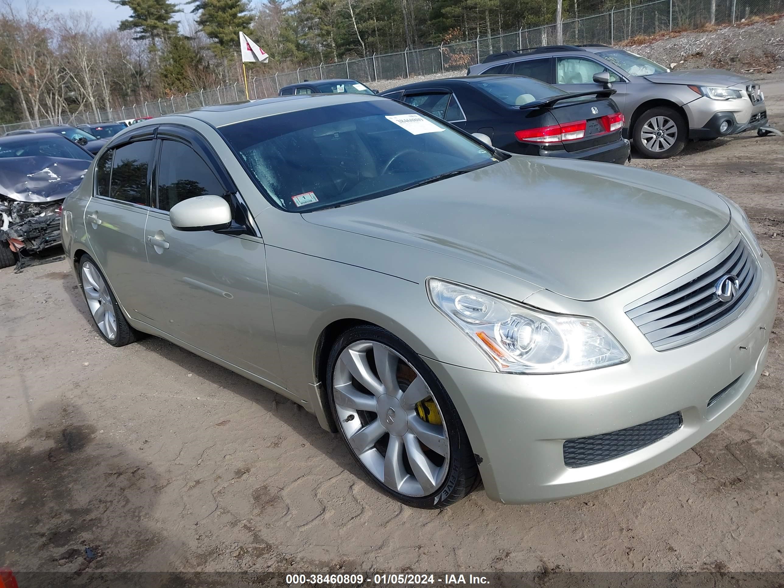 INFINITI G 2007 jnkbv61f77m803843