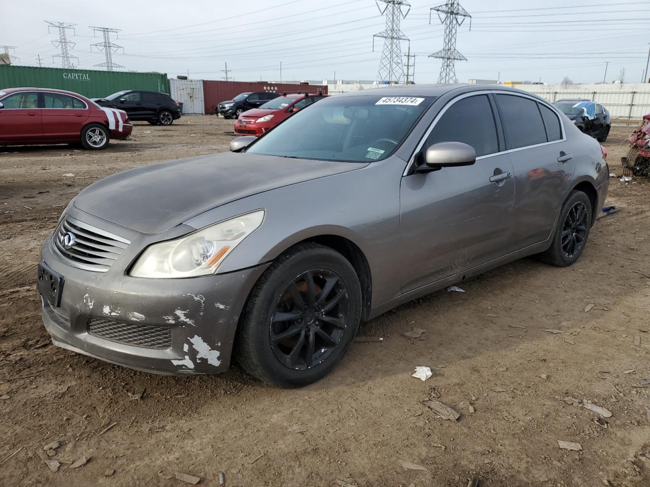 INFINITI G 2007 jnkbv61f77m813837