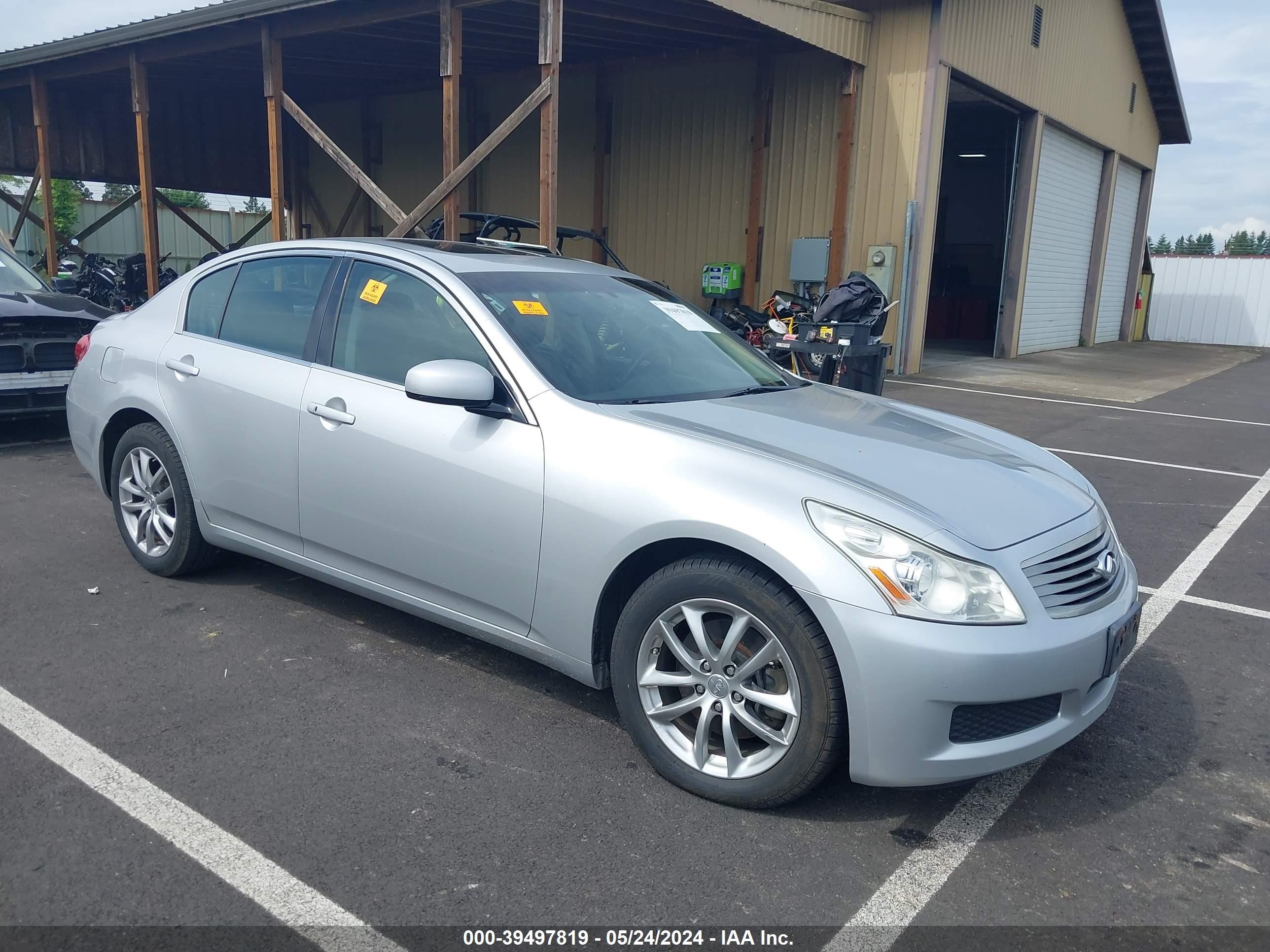 INFINITI G 2007 jnkbv61f77m814552