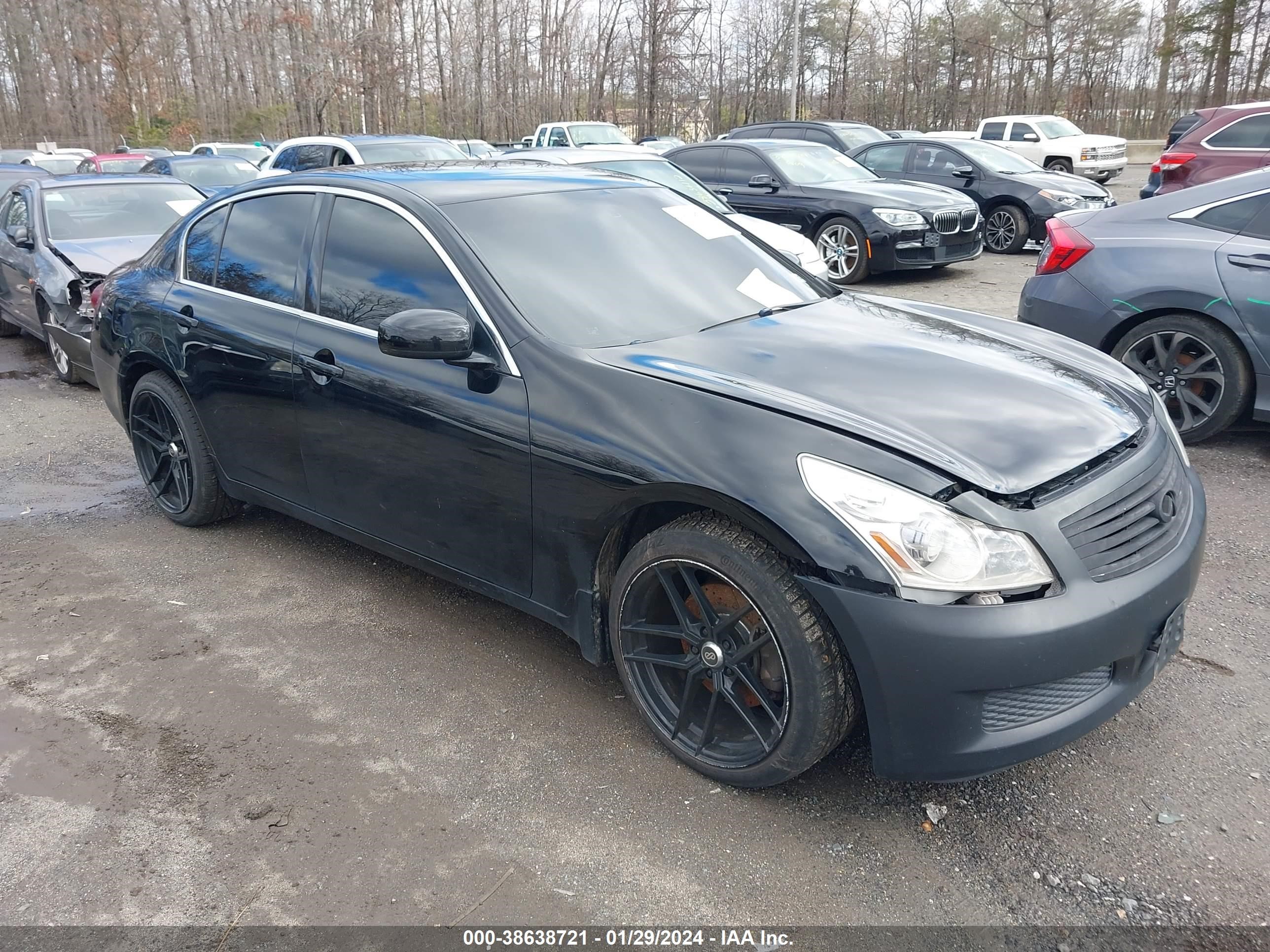 INFINITI G 2008 jnkbv61f78m255084