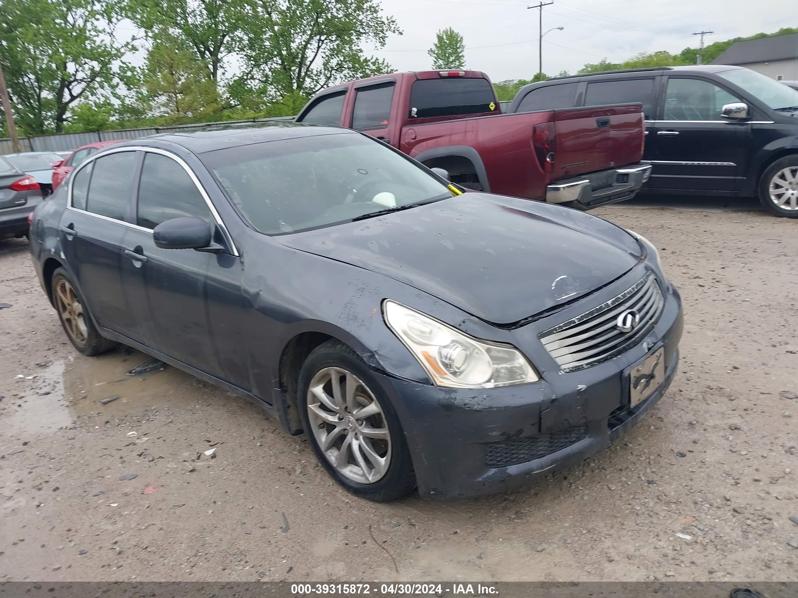 INFINITI NULL 2008 jnkbv61f78m270233