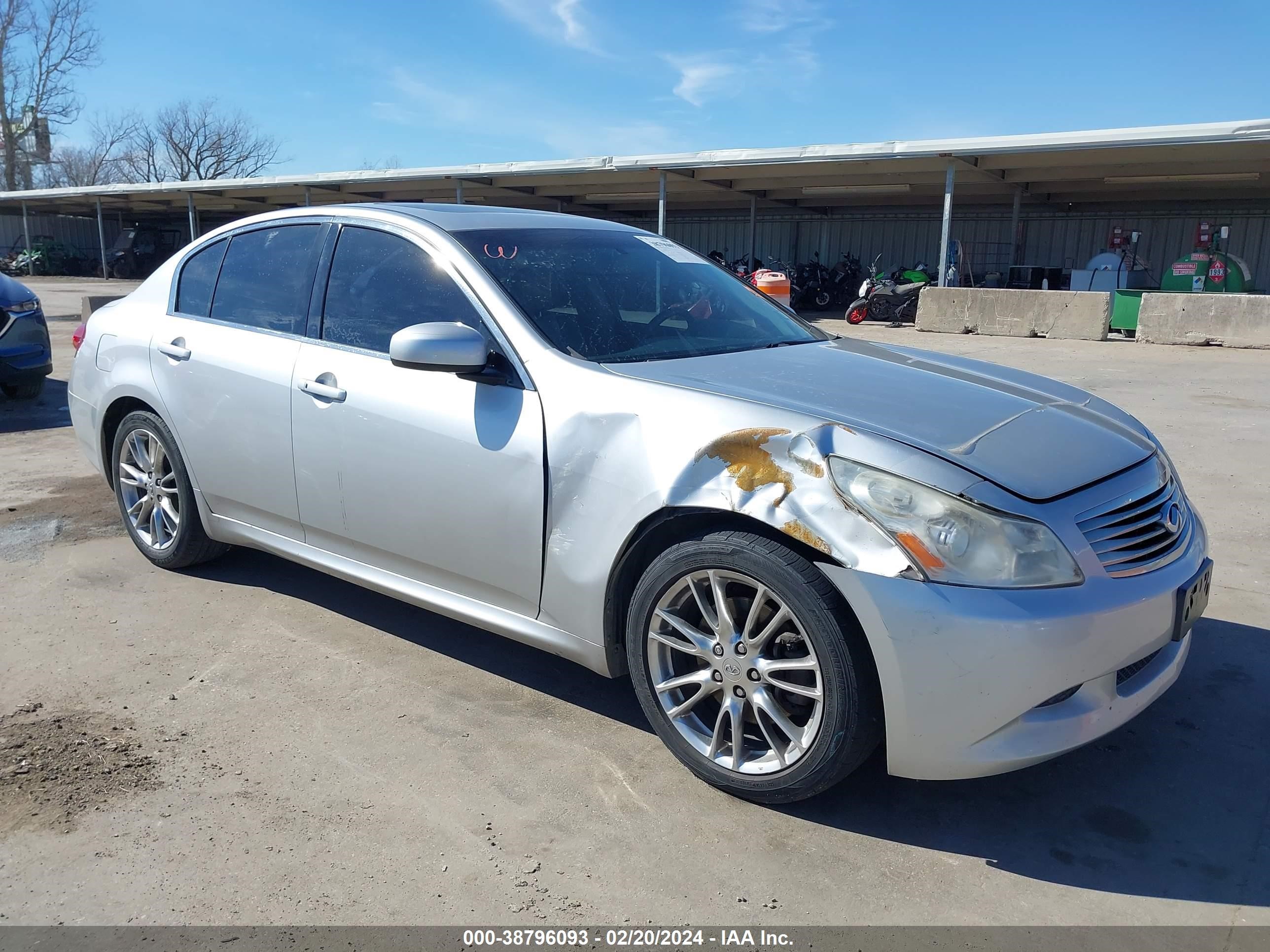 INFINITI NULL 2008 jnkbv61f78m271463