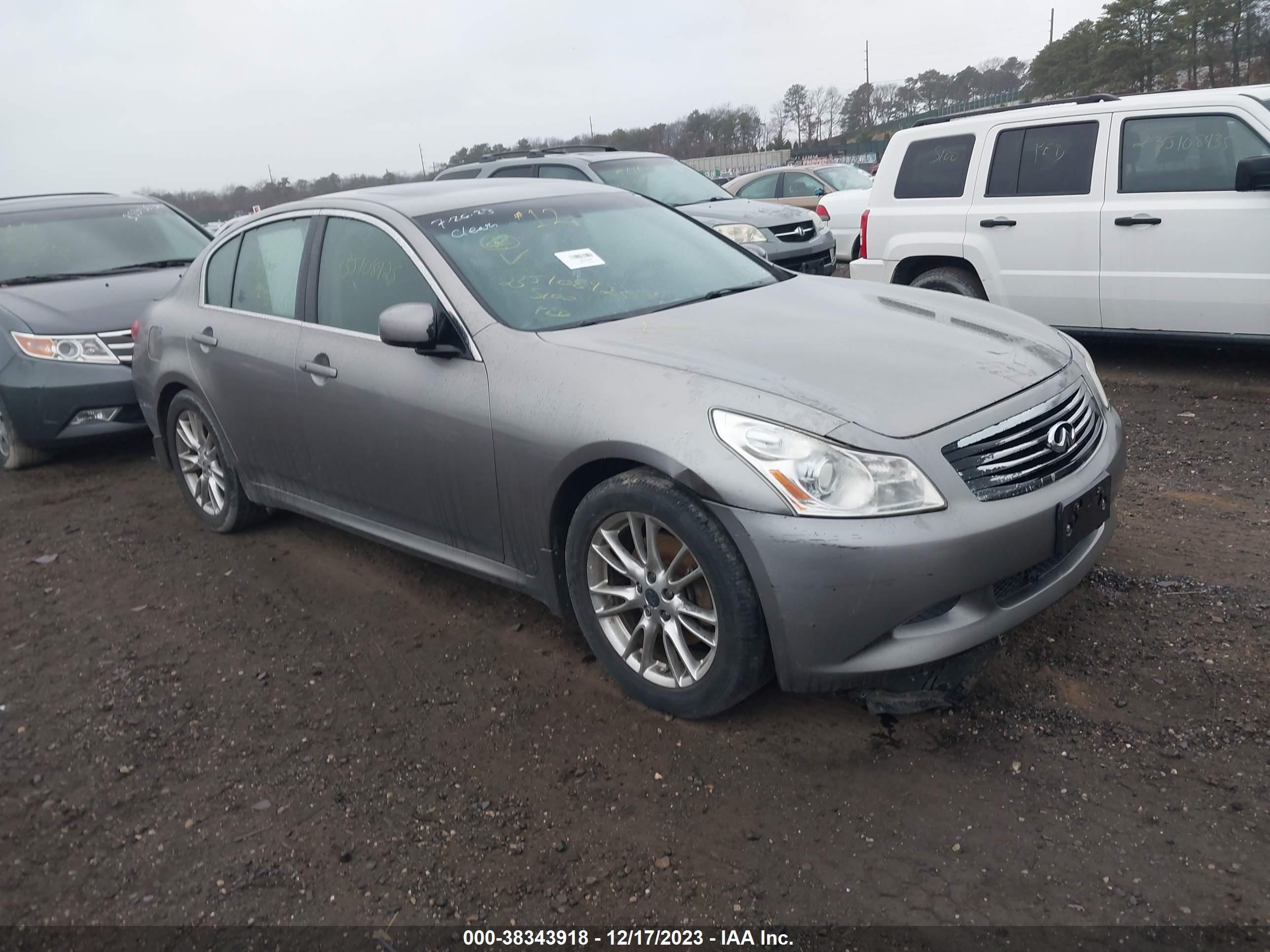 INFINITI G 2008 jnkbv61f88m260472