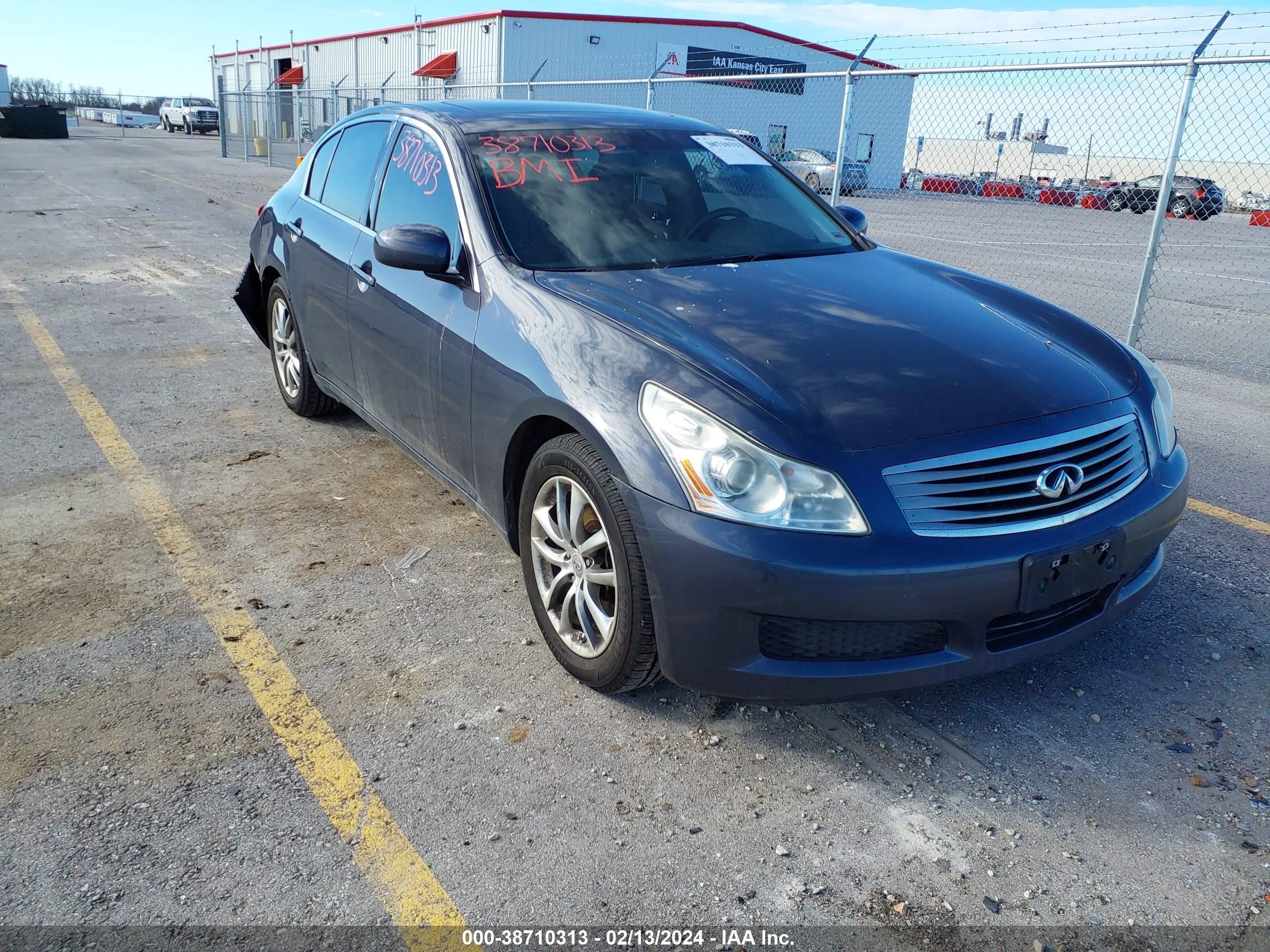 INFINITI NULL 2007 jnkbv61f97m802371