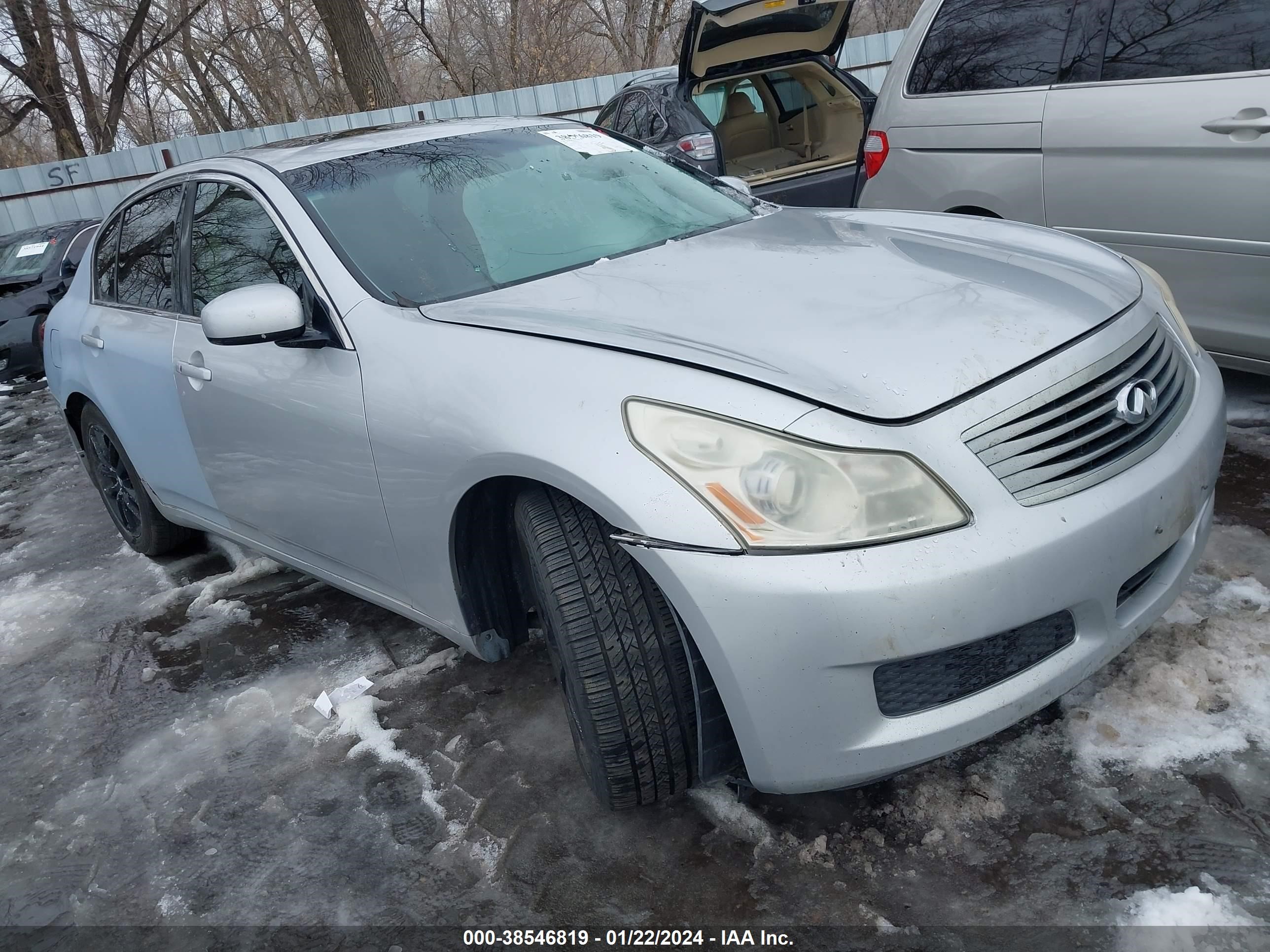 INFINITI G 2007 jnkbv61f97m802659