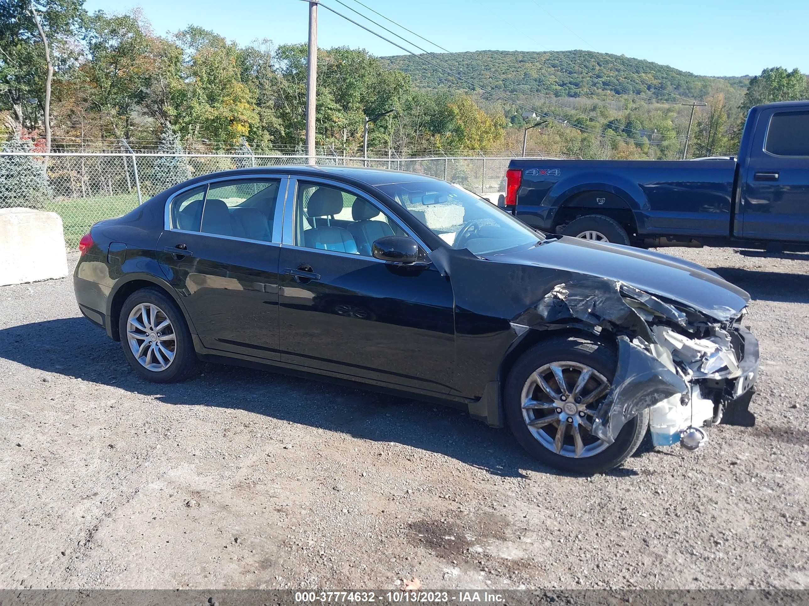 INFINITI G 2007 jnkbv61f97m818702