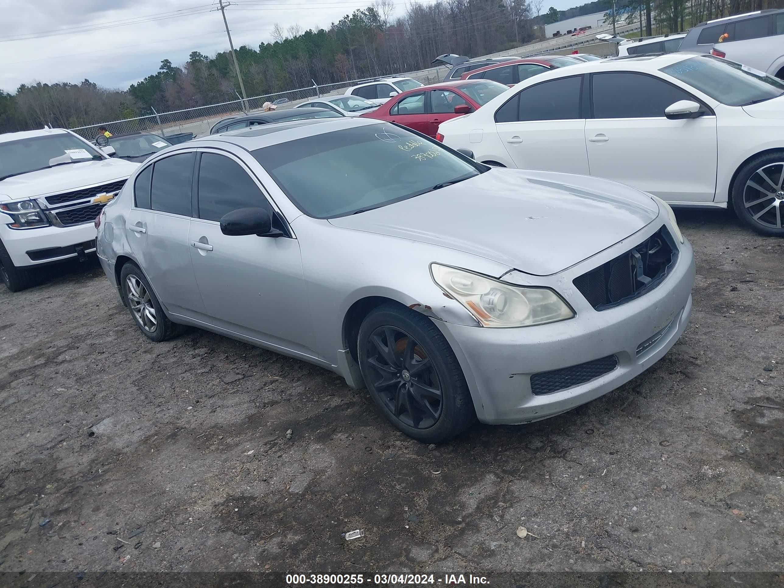 INFINITI ALL 2008 jnkbv61f98m257225