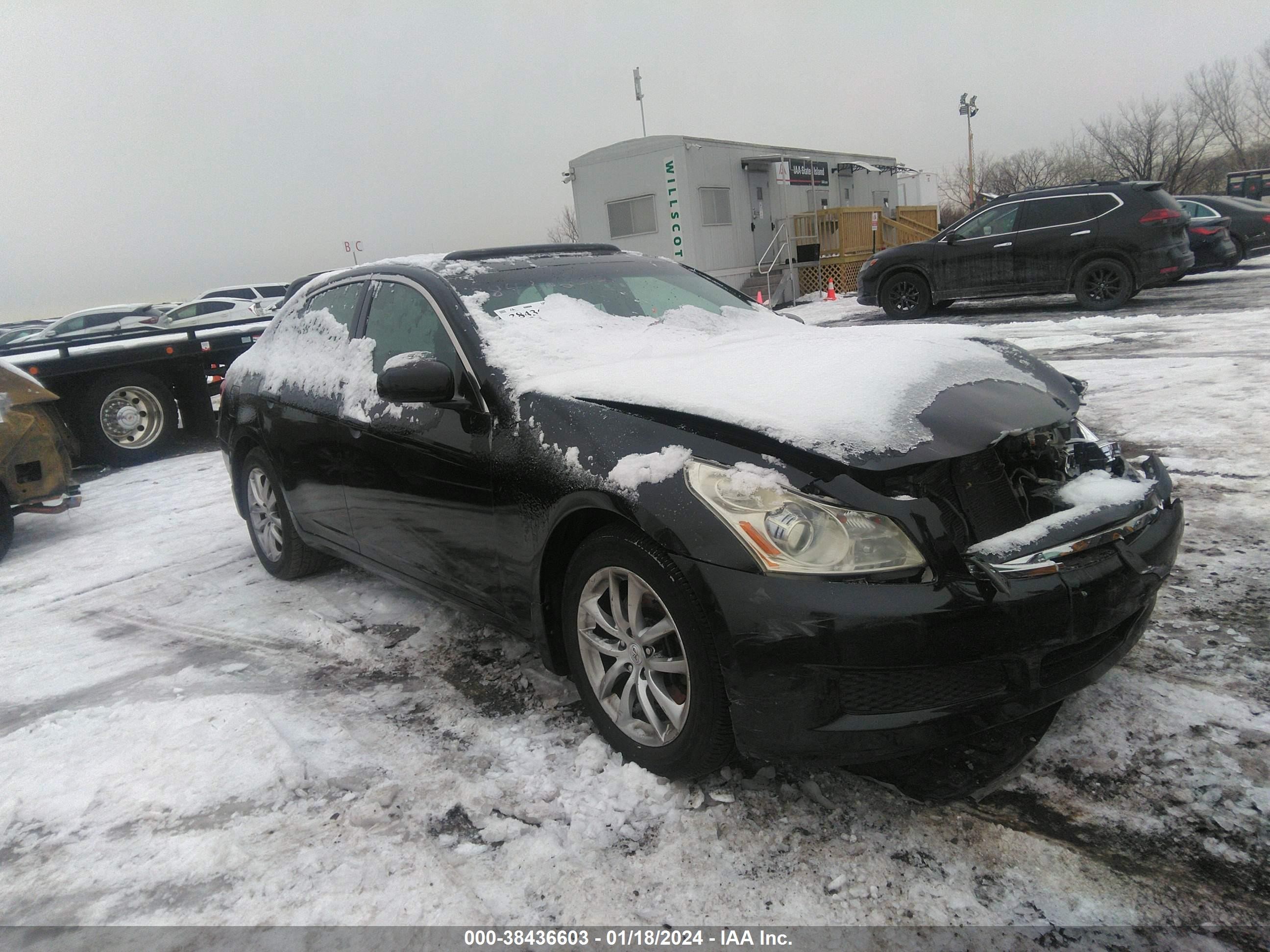 INFINITI G 2007 jnkbv61fx7m823777