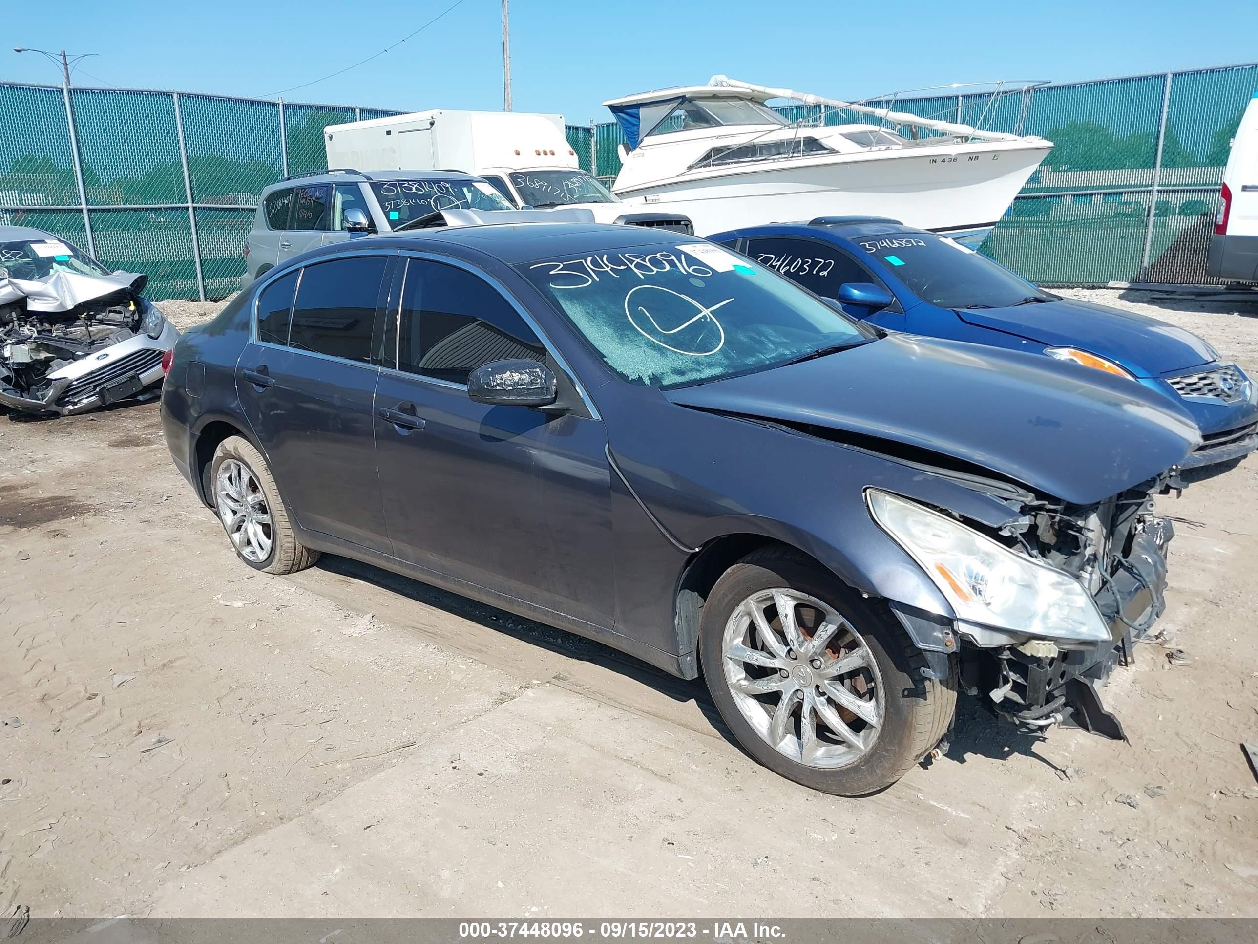 INFINITI G 2008 jnkbv61fx8m254799