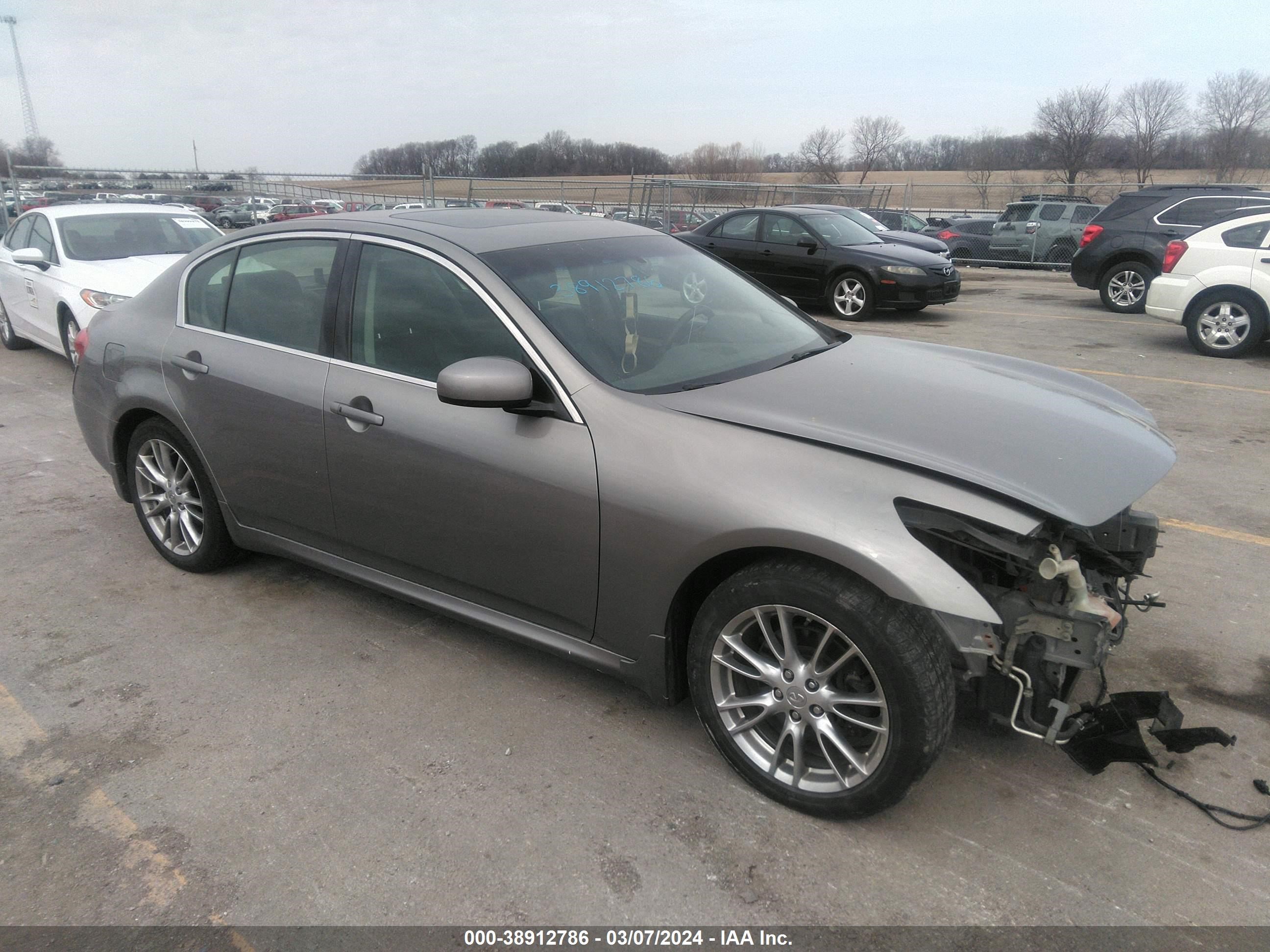 INFINITI NULL 2008 jnkbv61fx8m264376