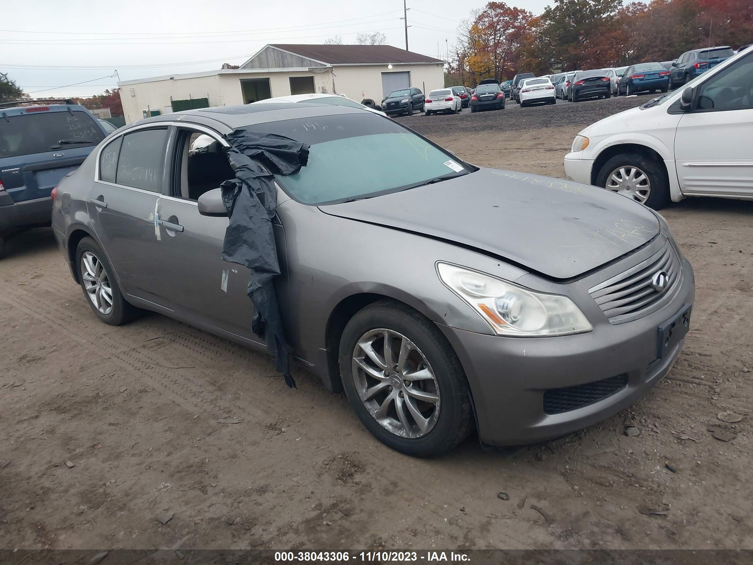 INFINITI G 2008 jnkbv61fx8m278004