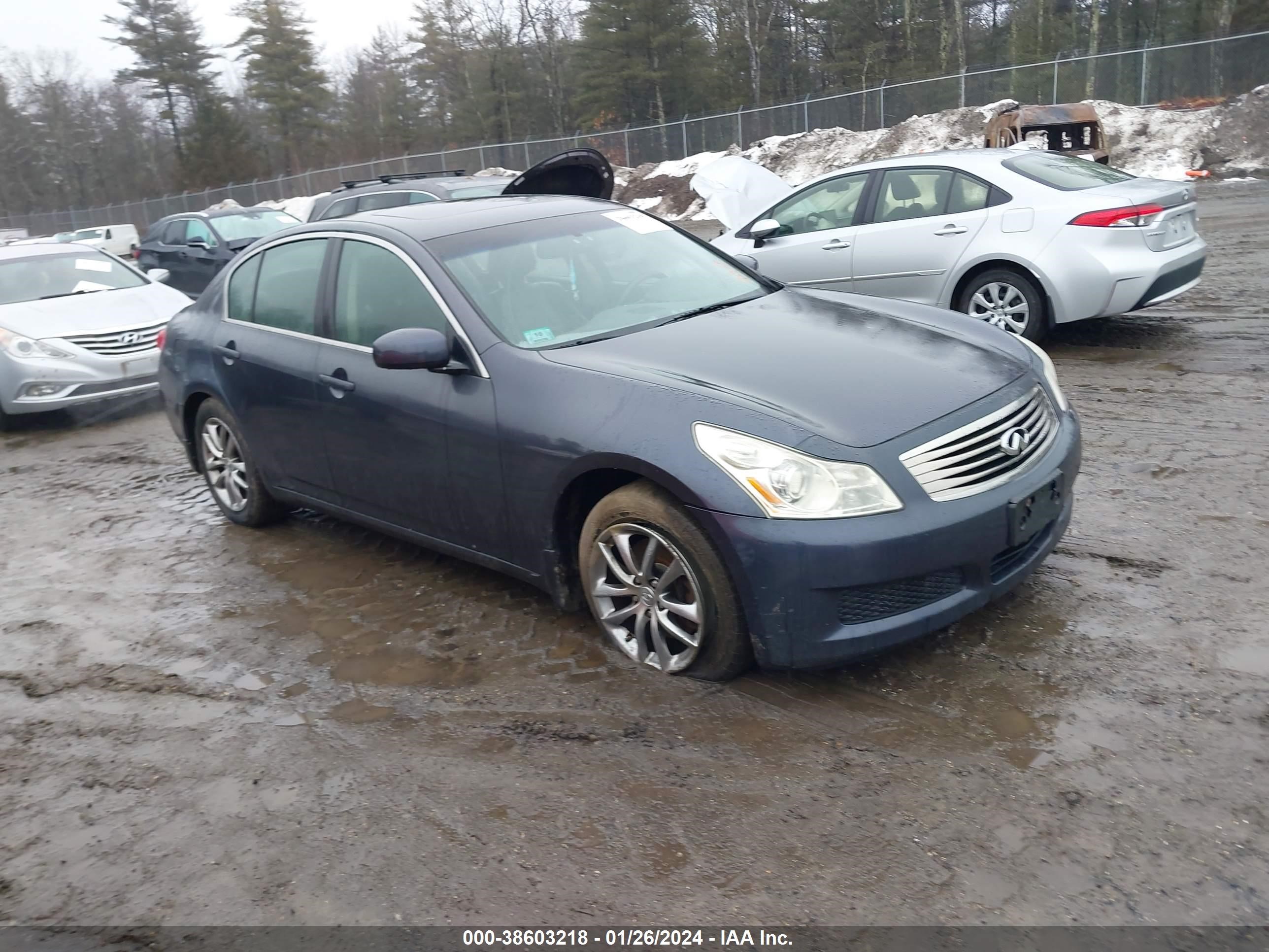 INFINITI G 2008 jnkbv61fx8m280707