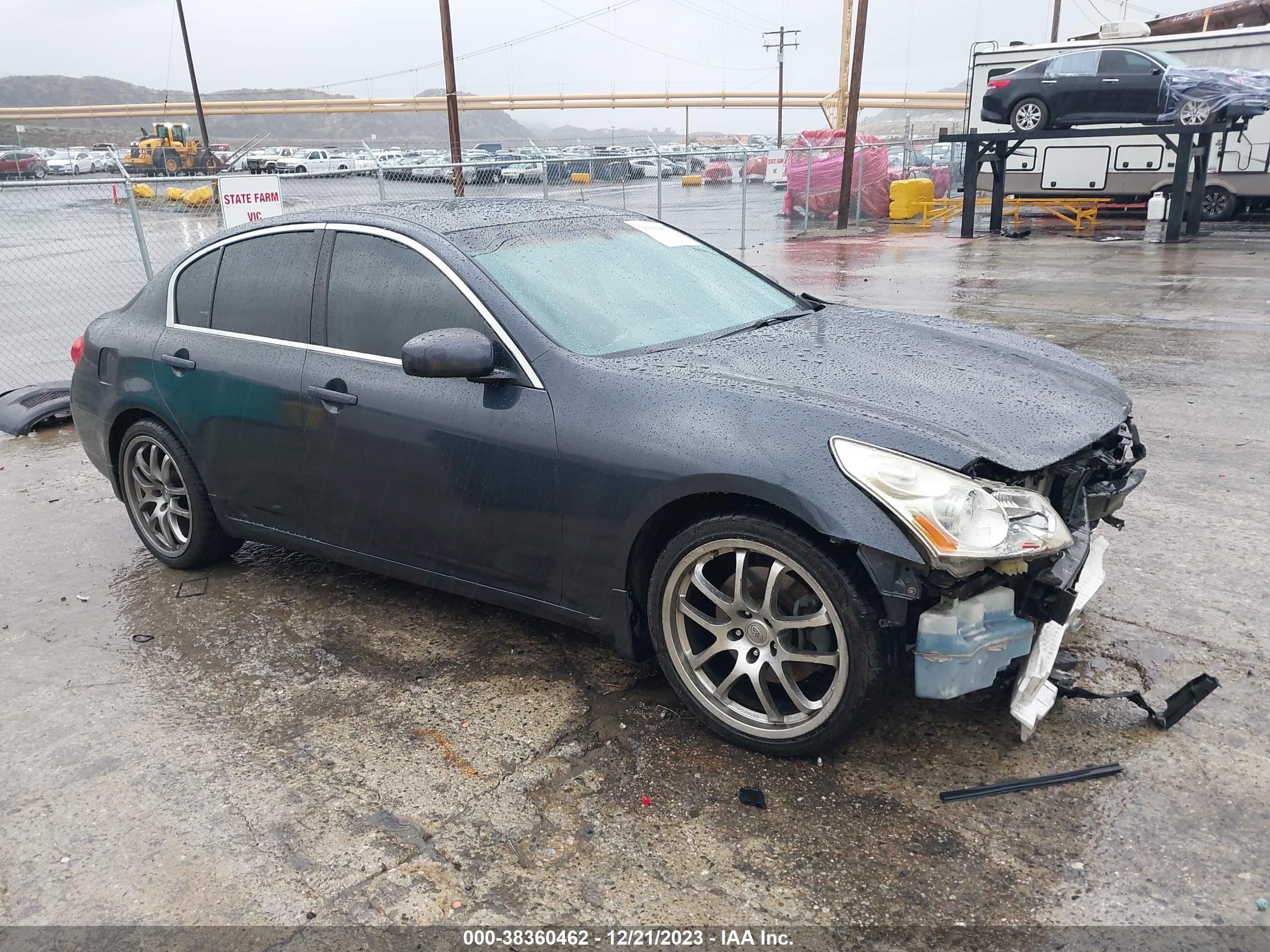 INFINITI G 2008 jnkbv6je78m205342