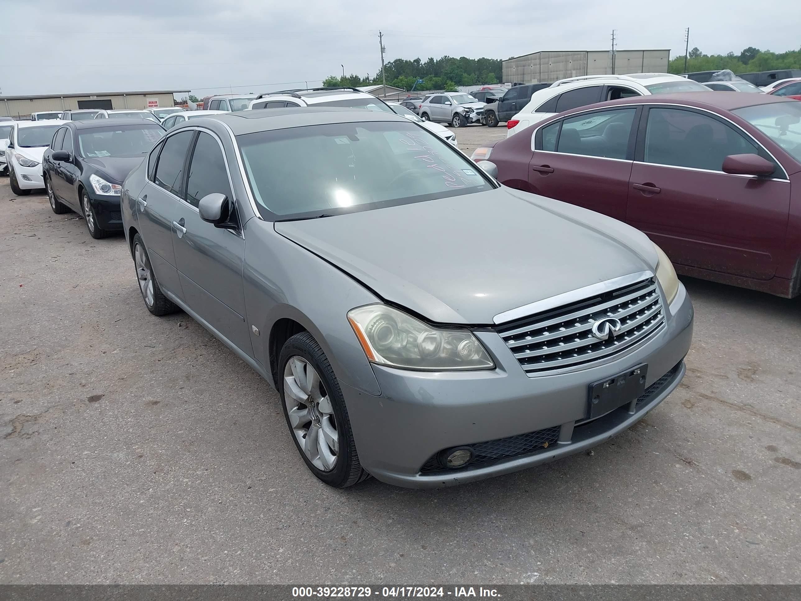 INFINITI M 2006 jnkby01e96m205585