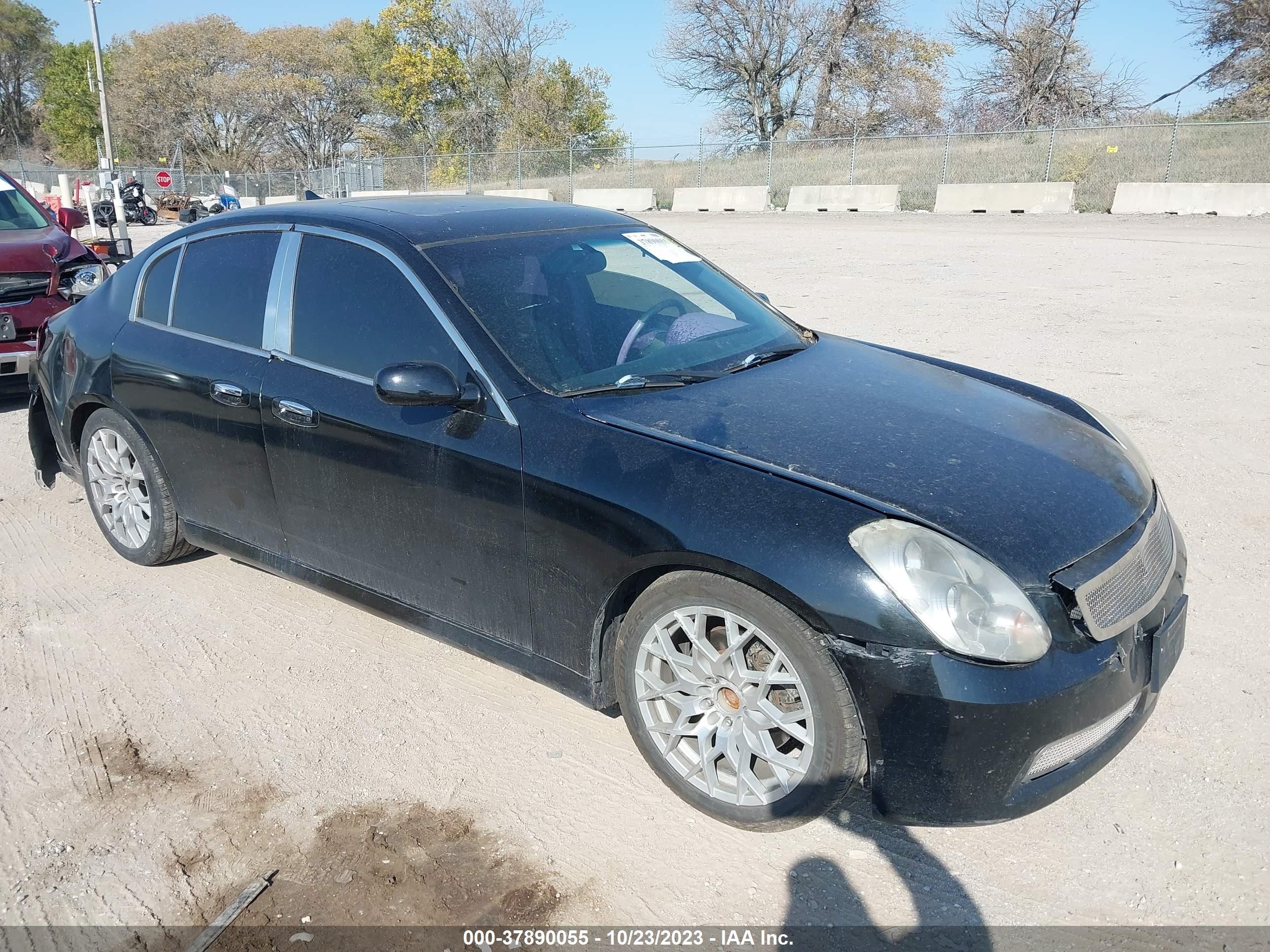 INFINITI G 2005 jnkcv51e05m205600