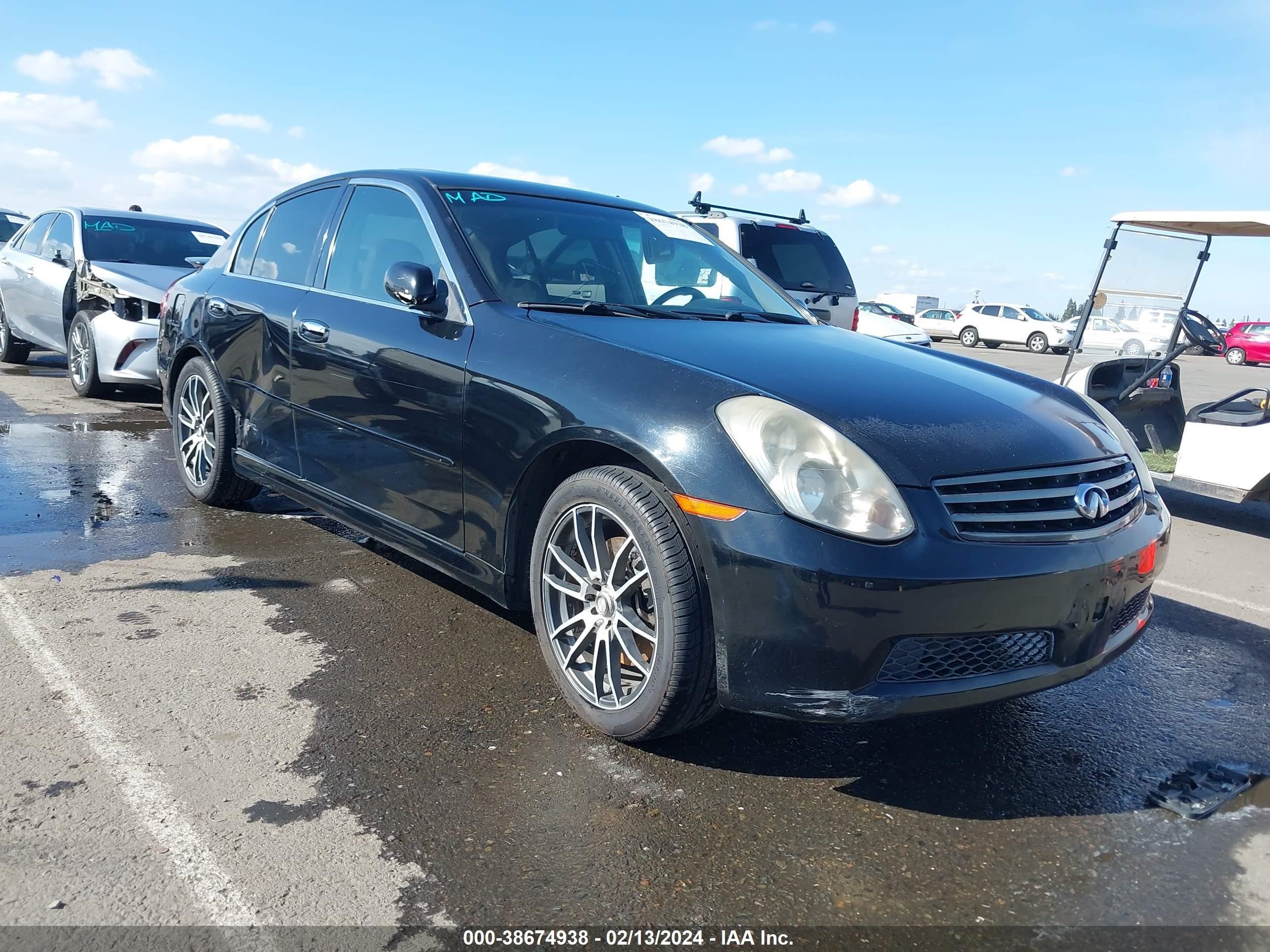 INFINITI G 2005 jnkcv51e05m213924