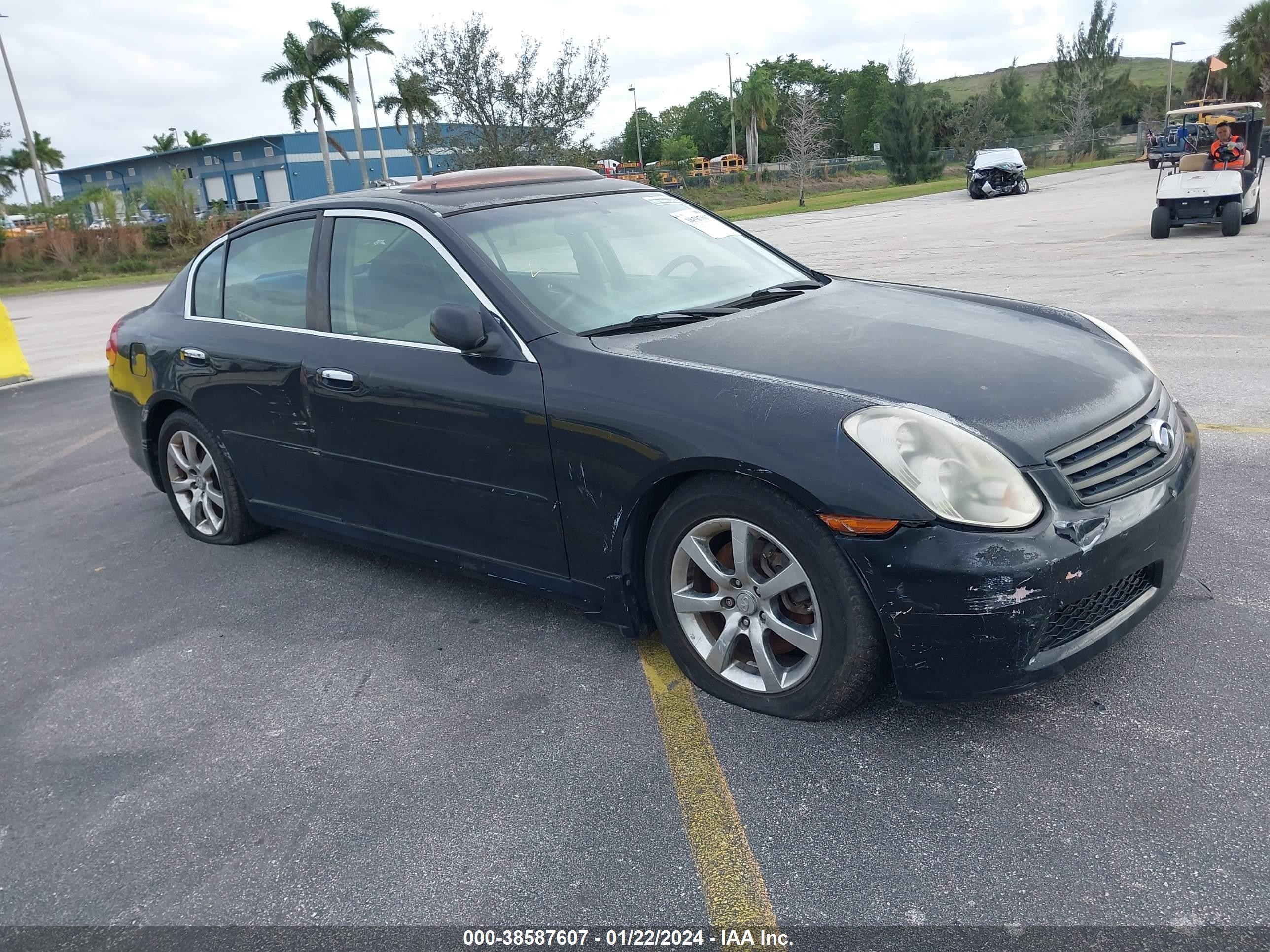 INFINITI G 2005 jnkcv51e05m216564