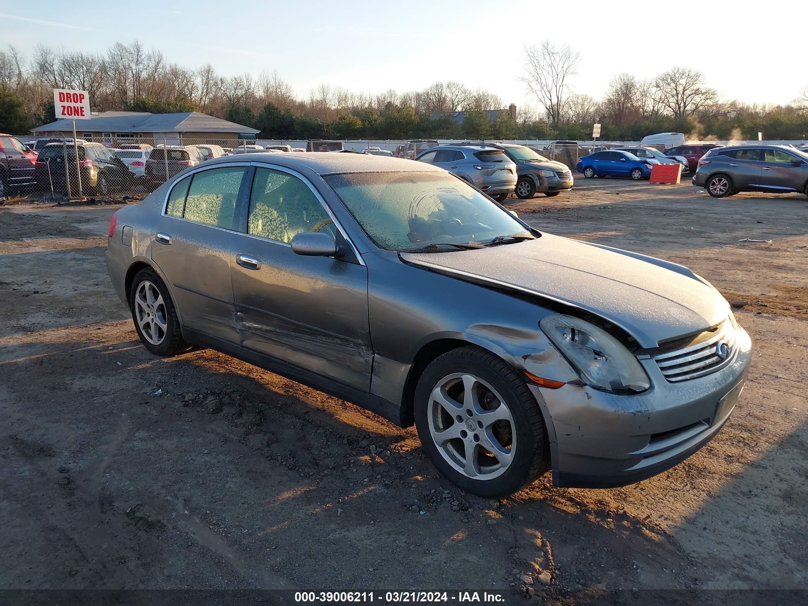 INFINITI G 2004 jnkcv51e14m114253