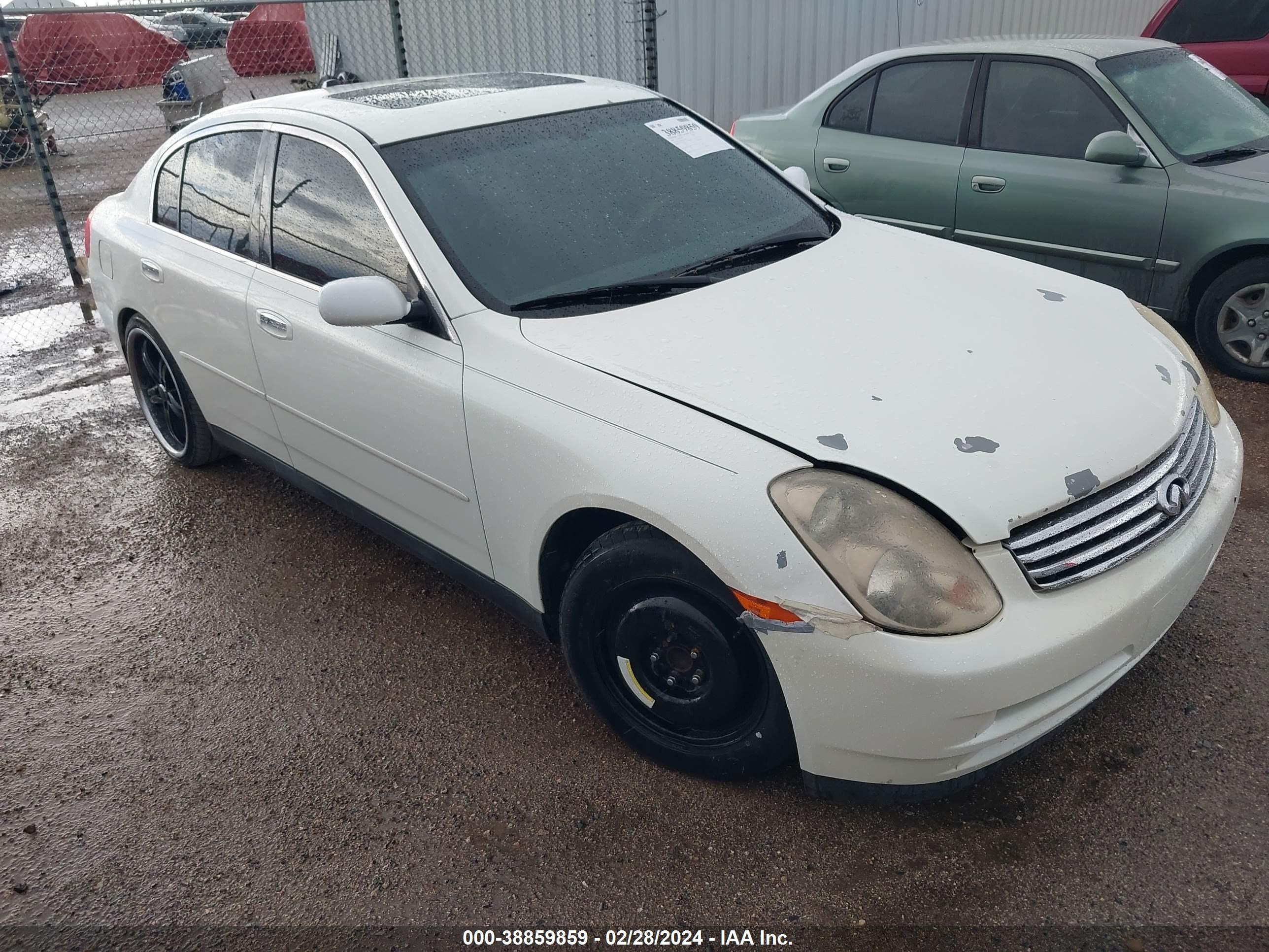 INFINITI G 2004 jnkcv51e14m114401